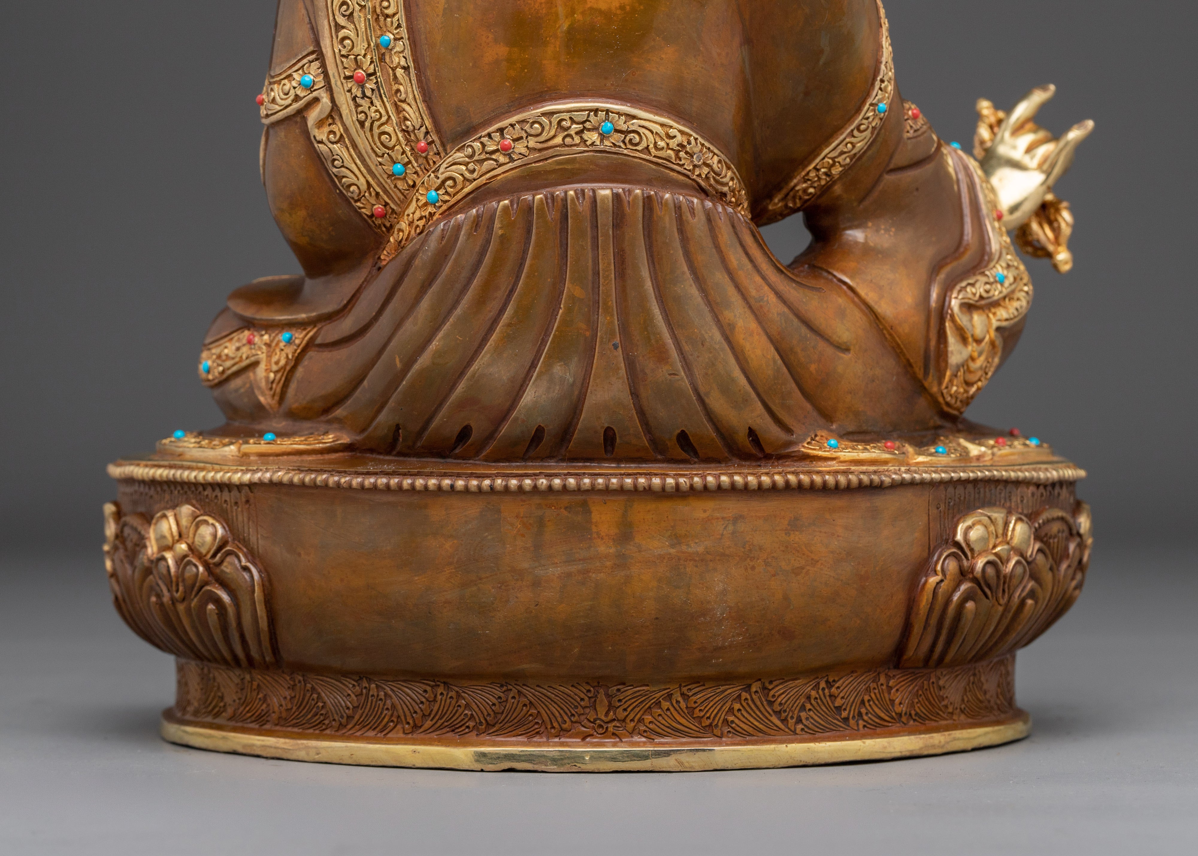 Guru Rinpoche, Enlightened Master Figure | Meditation Altar Decor