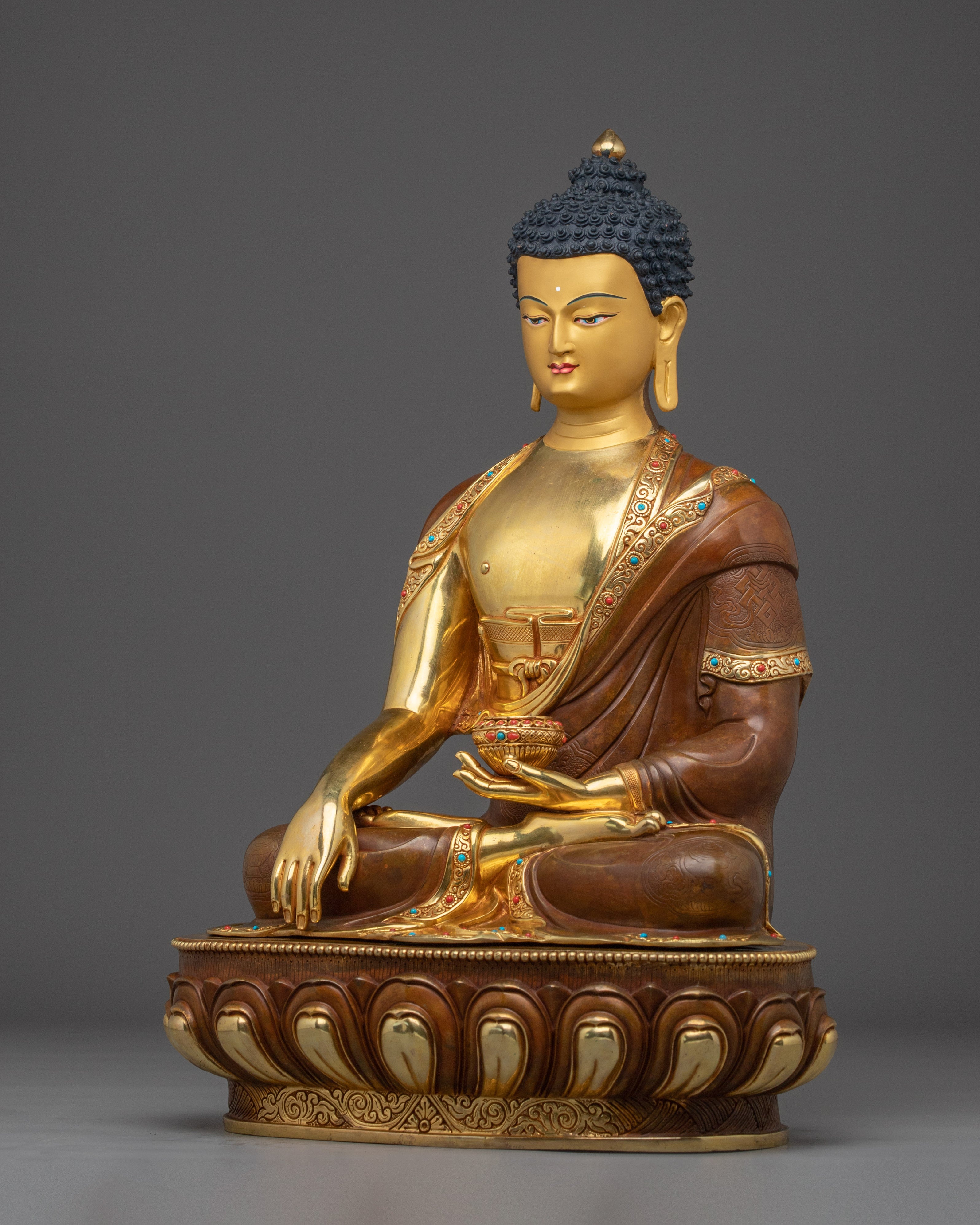 Shakyamuni Buddha, Sacred Buddhist Icon | Tibetan Buddhist Sculpture