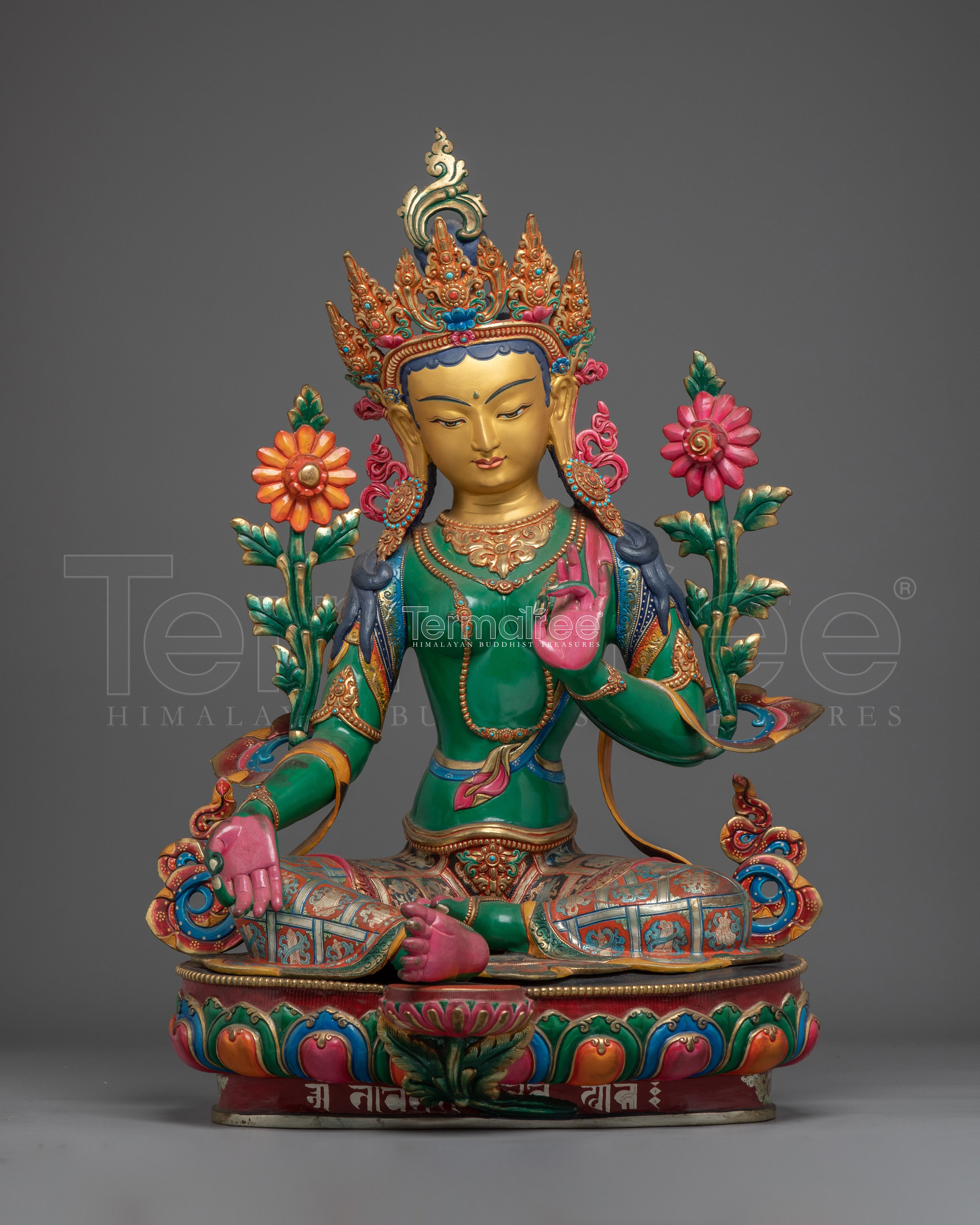 Green Tara, Peaceful Goddess | Nepali Craftmanship