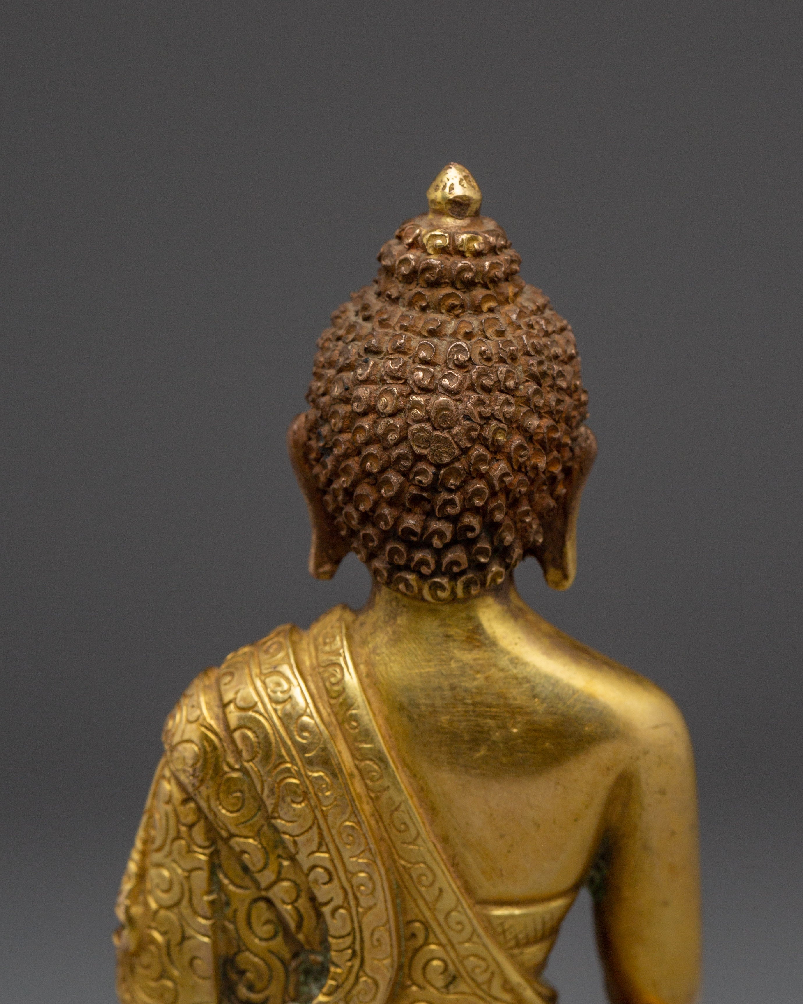 Meditation Master Shakyamuni Buddha Sculpture | Handmade Statue