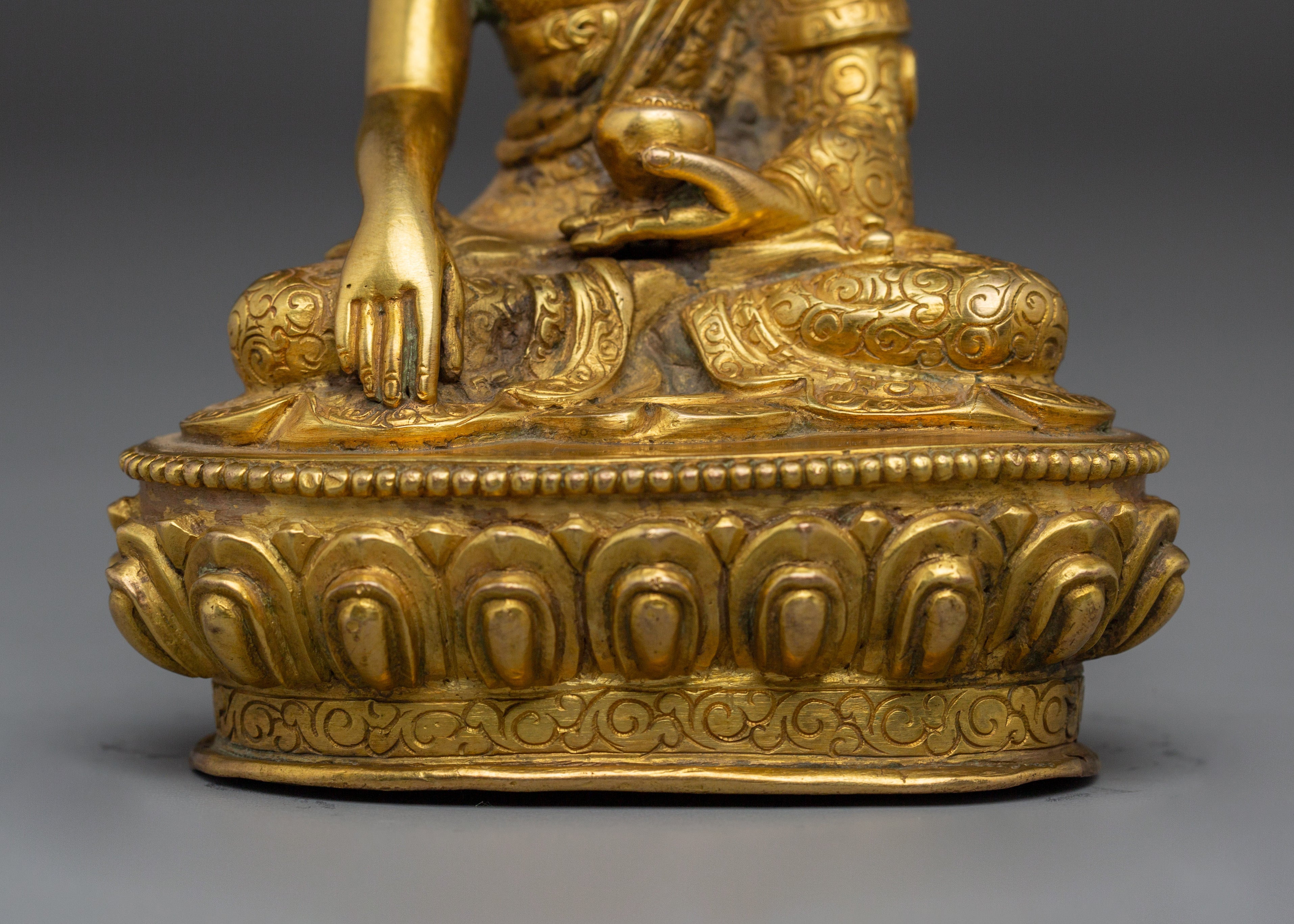 Meditation Master Shakyamuni Buddha Sculpture | Handmade Statue
