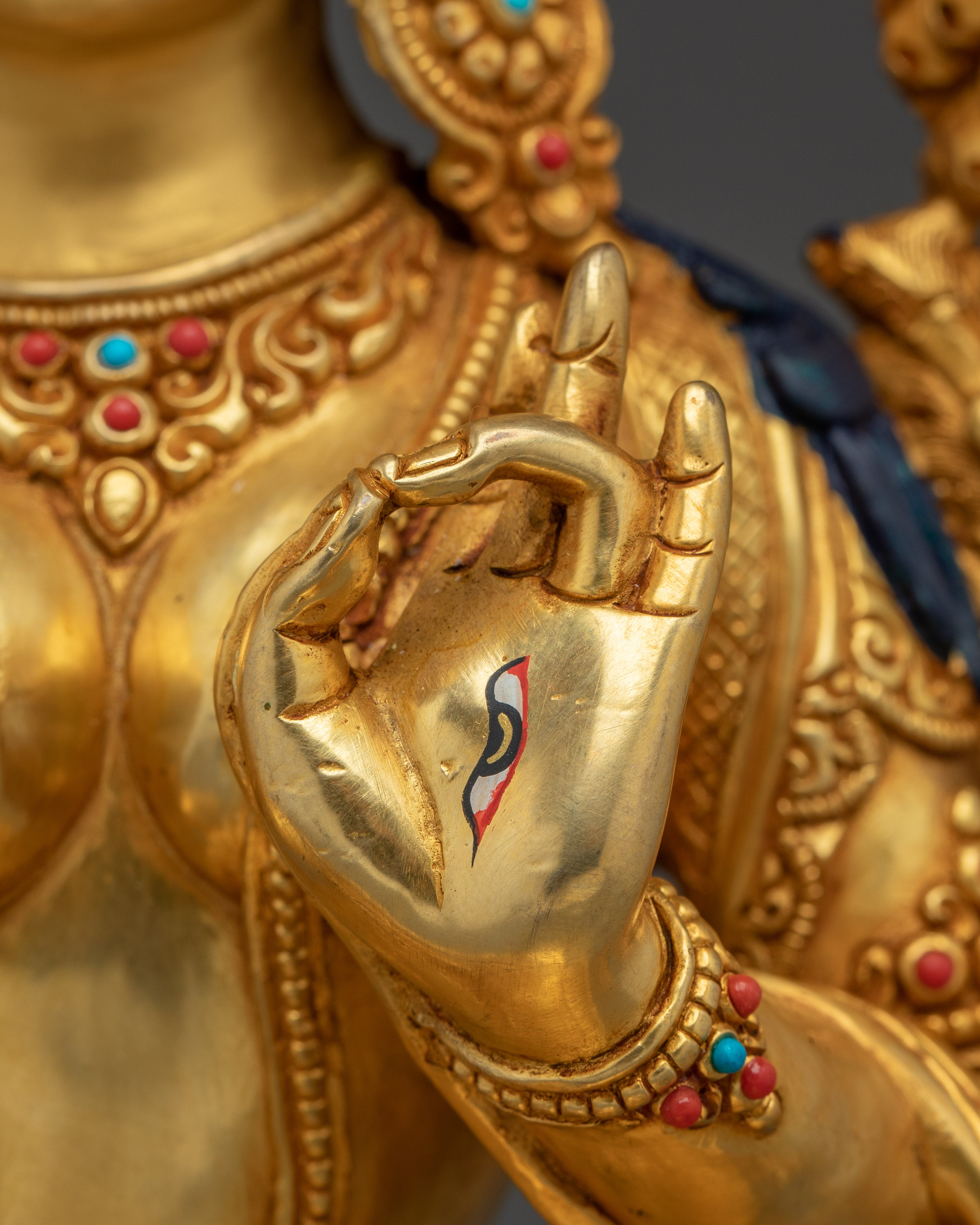Enlightenment Figurine of White Tara | Buddhist Goddess