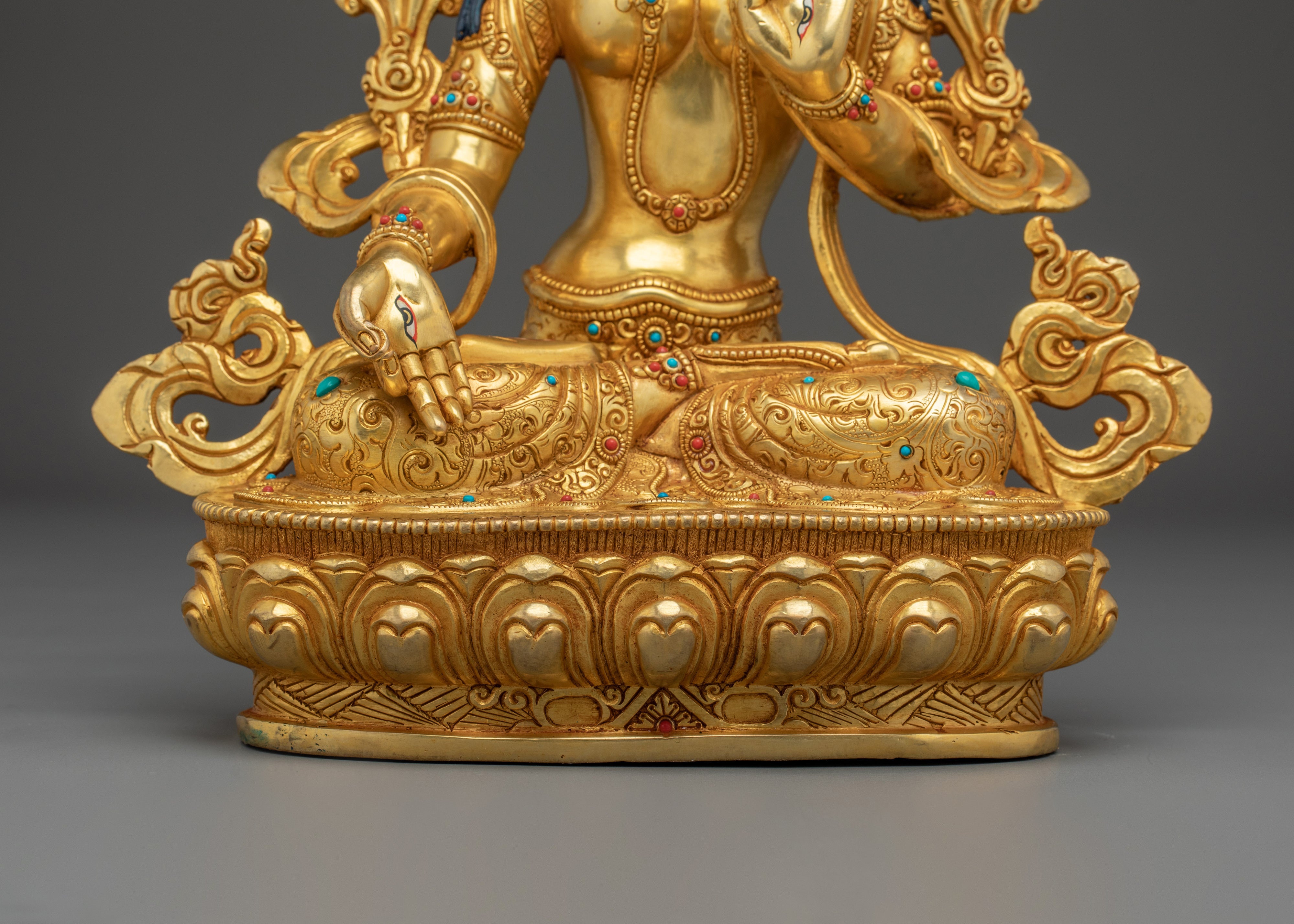 Enlightenment Figurine of White Tara | Buddhist Goddess