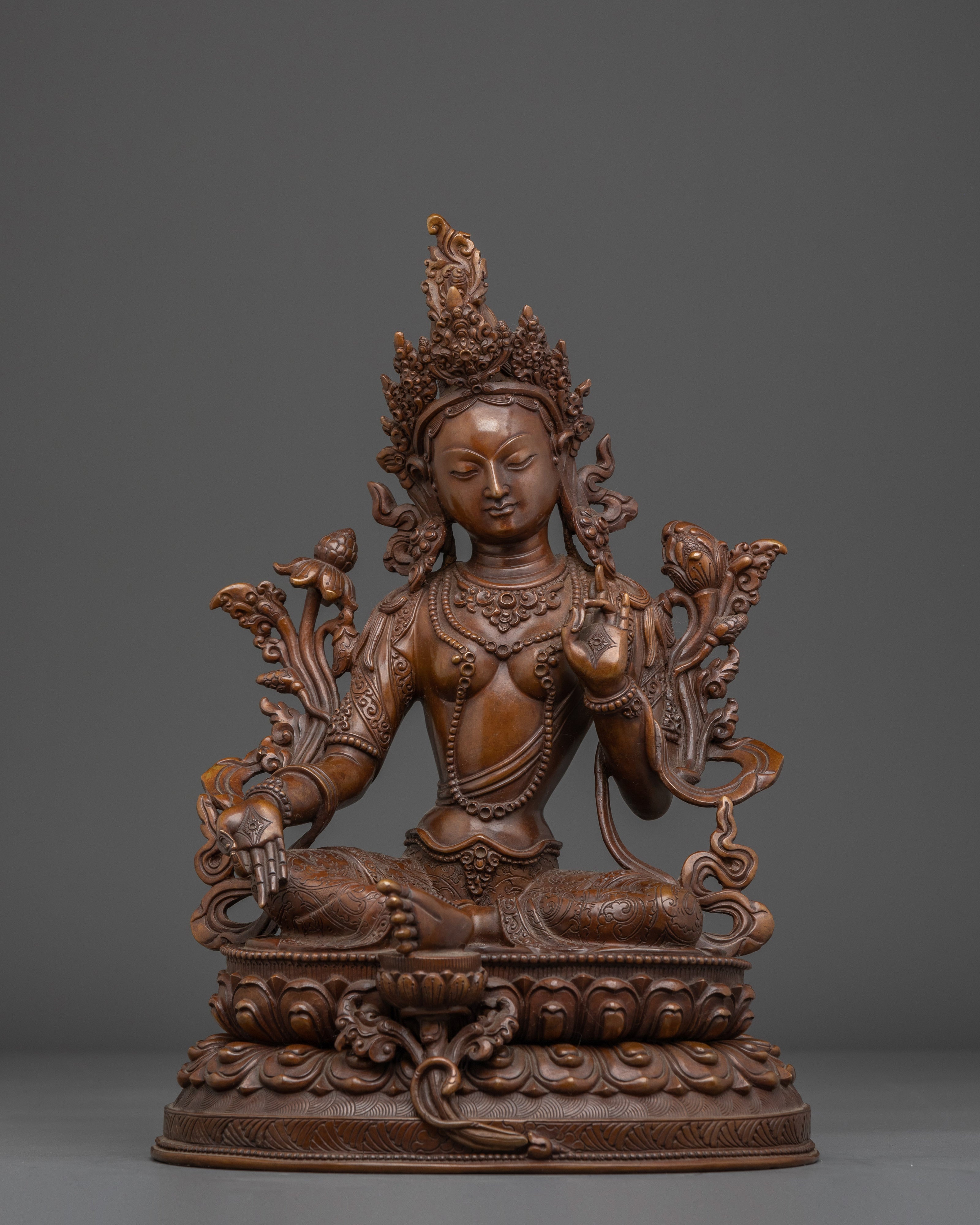 compassion-goddess-green-tara-sculpture