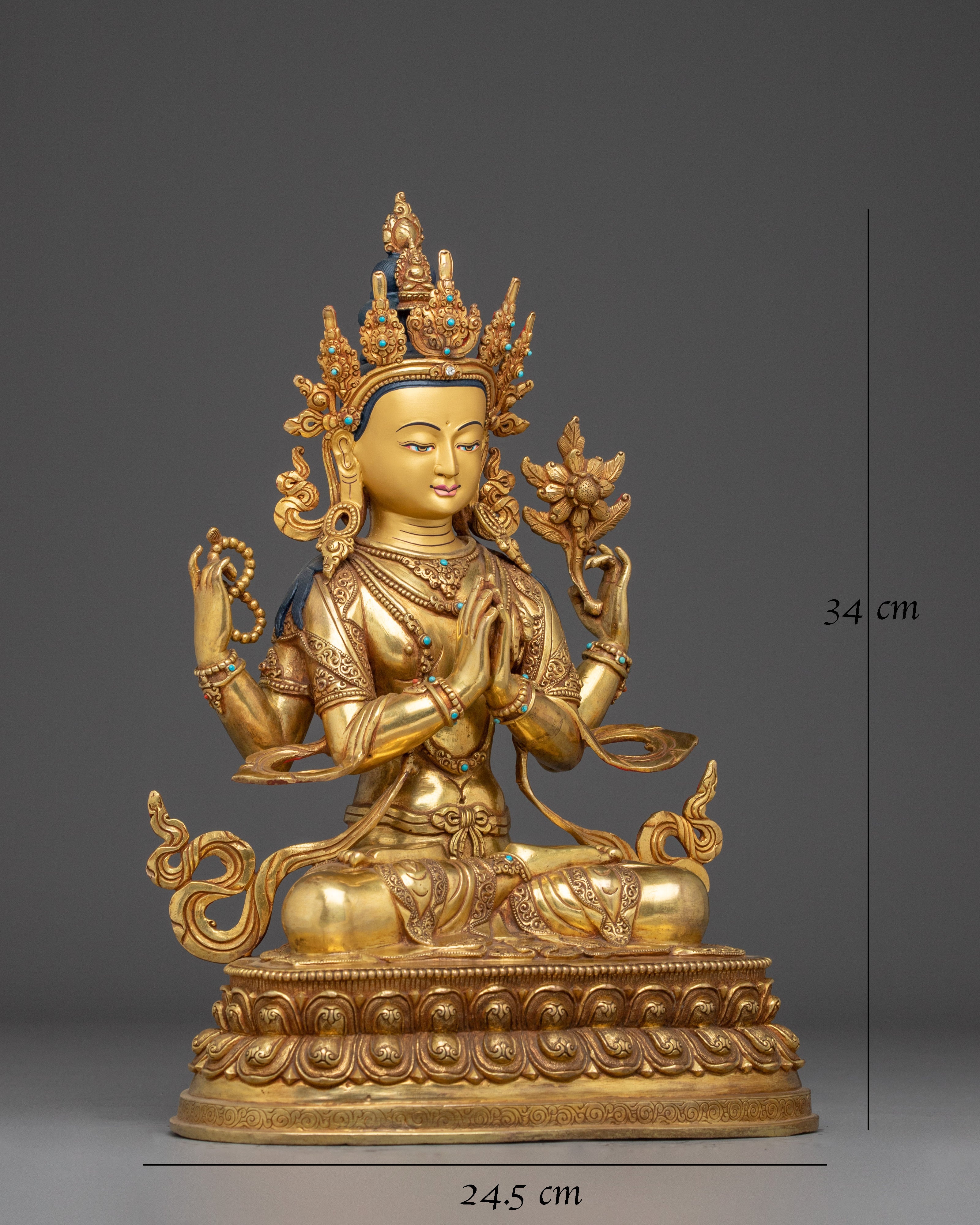 Protective Bodhisattva Chenrezig Art