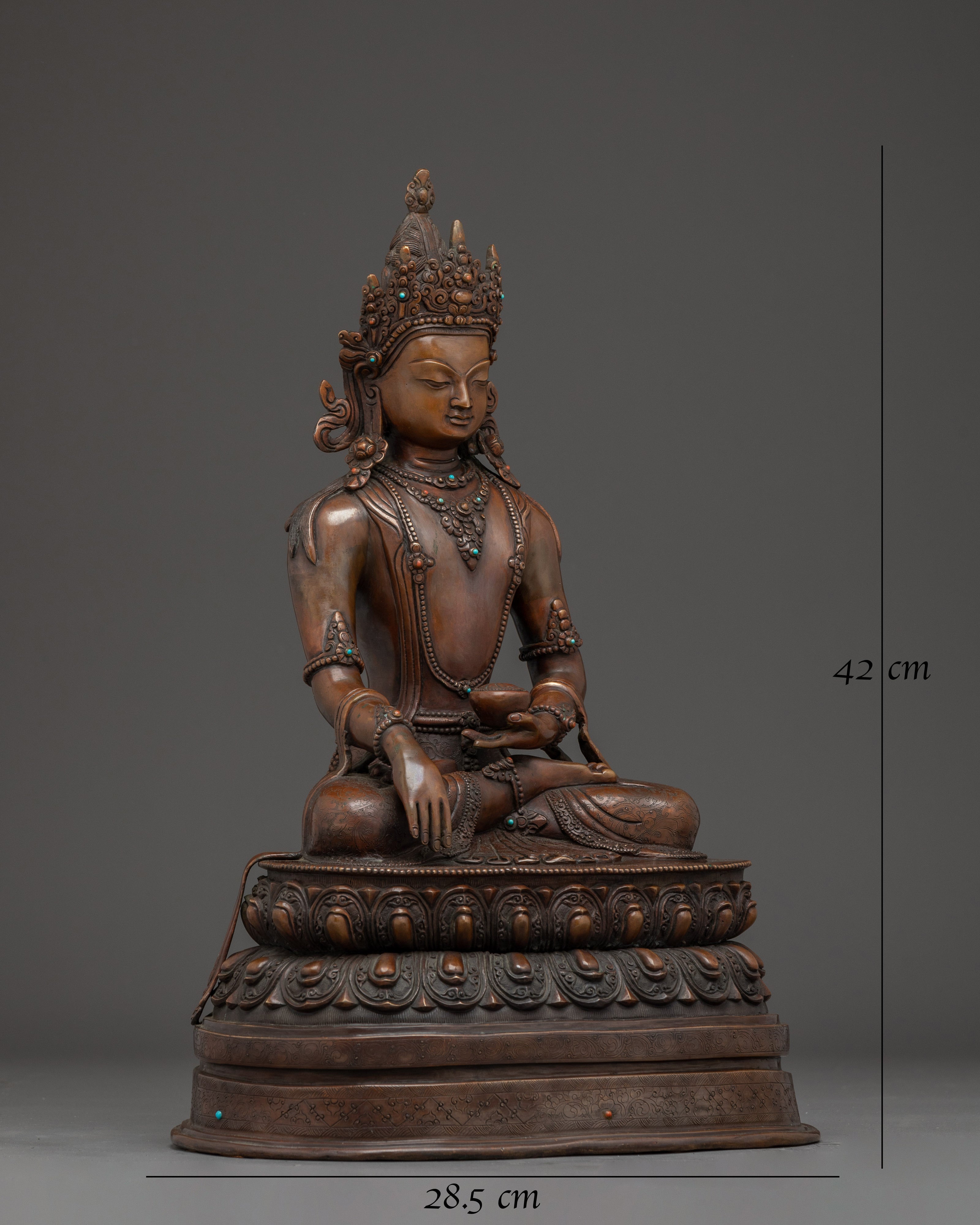 Decorative Handmade Shakyamuni Buddha Statue