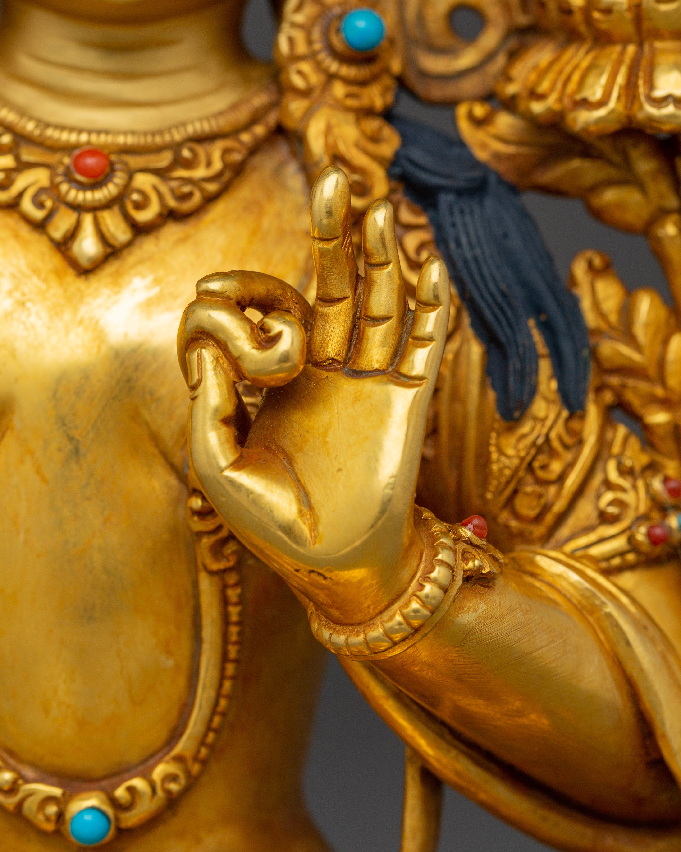 Prajna Bodhisattva Manjushri Artwork | Wielder of the Flaming Sword