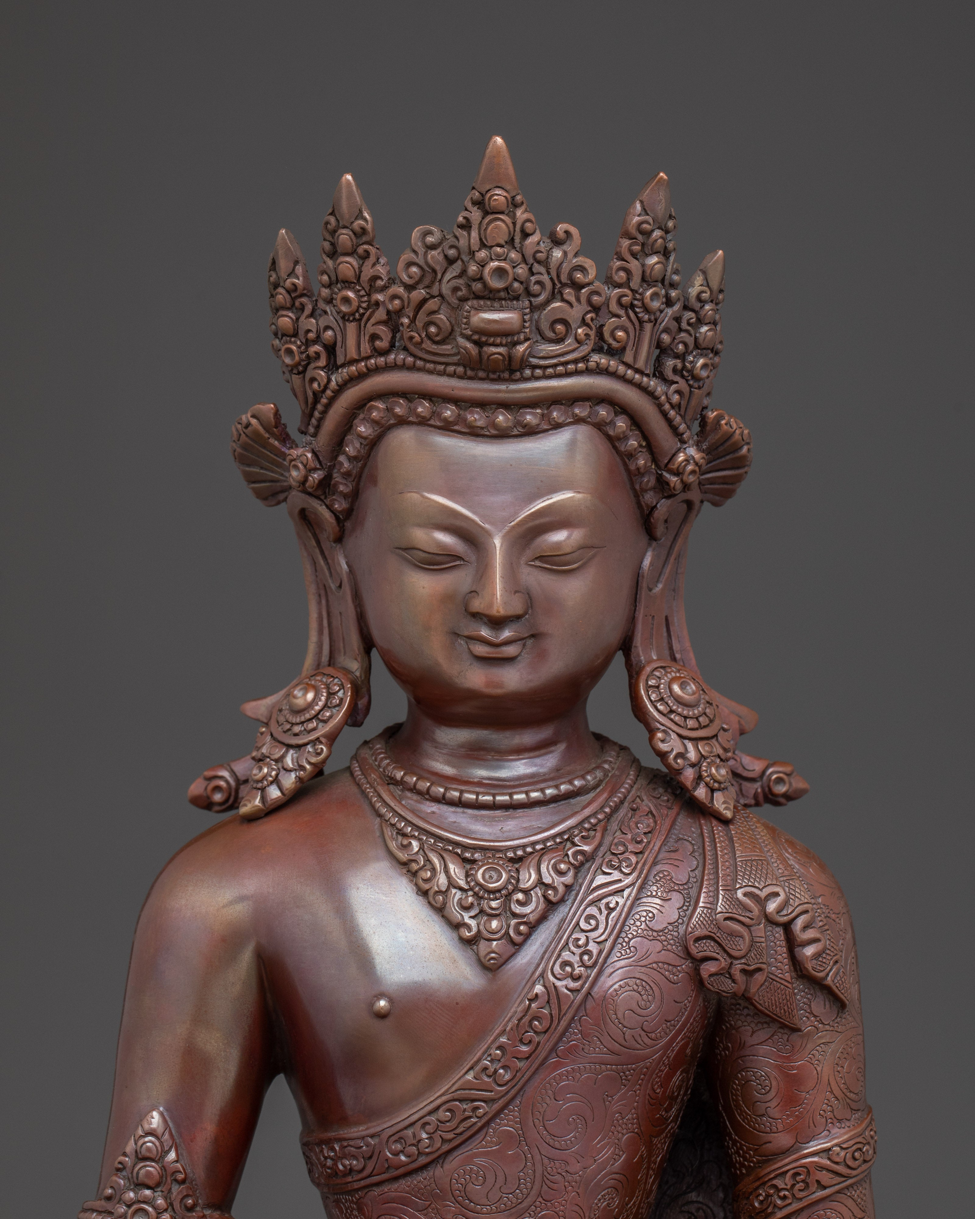 Handcrafted Tibetan Artwork of Amitabha Buddha | Buddha of Compassion