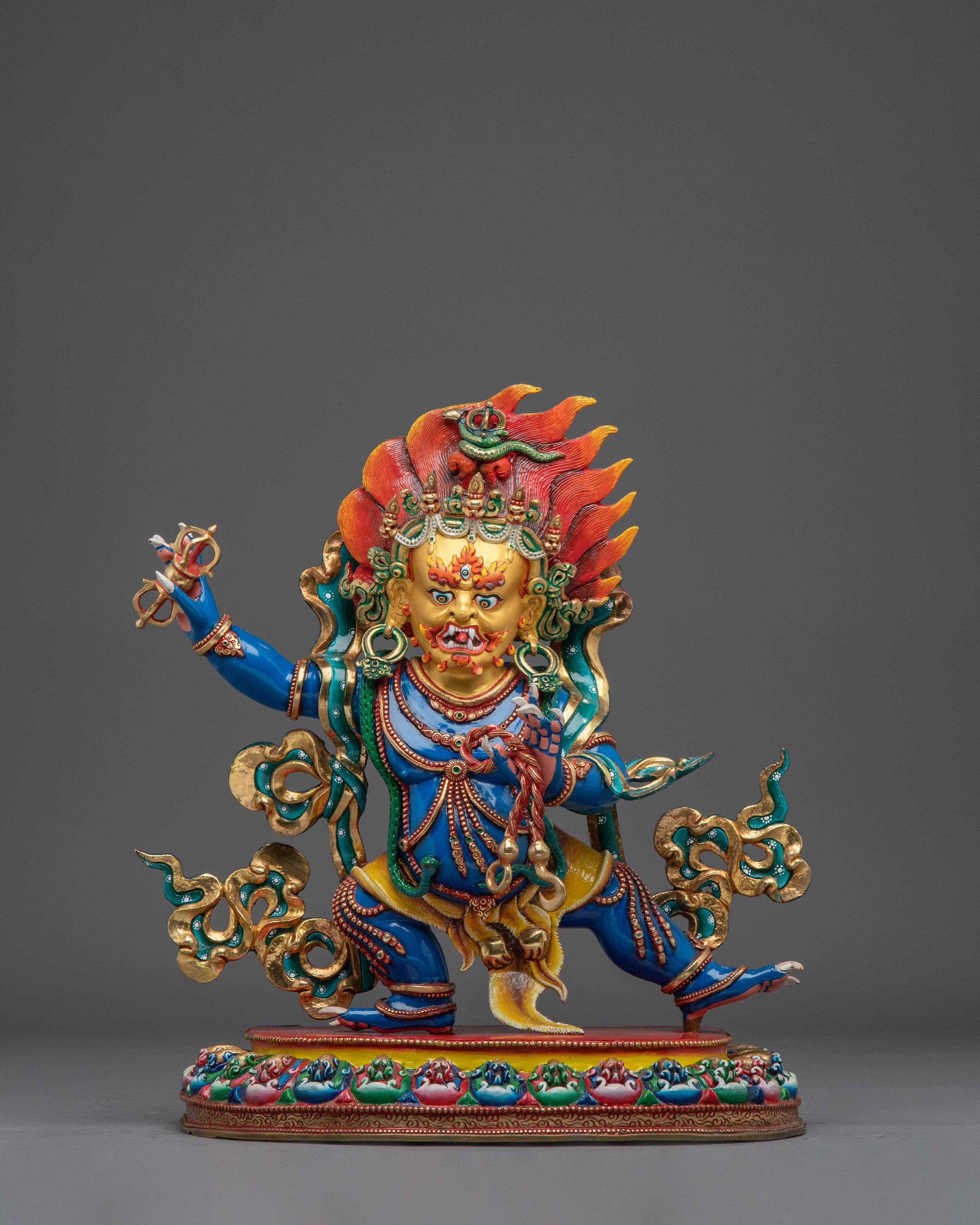 Protector of Buddha Vajrapani Art | Vajrayana protector