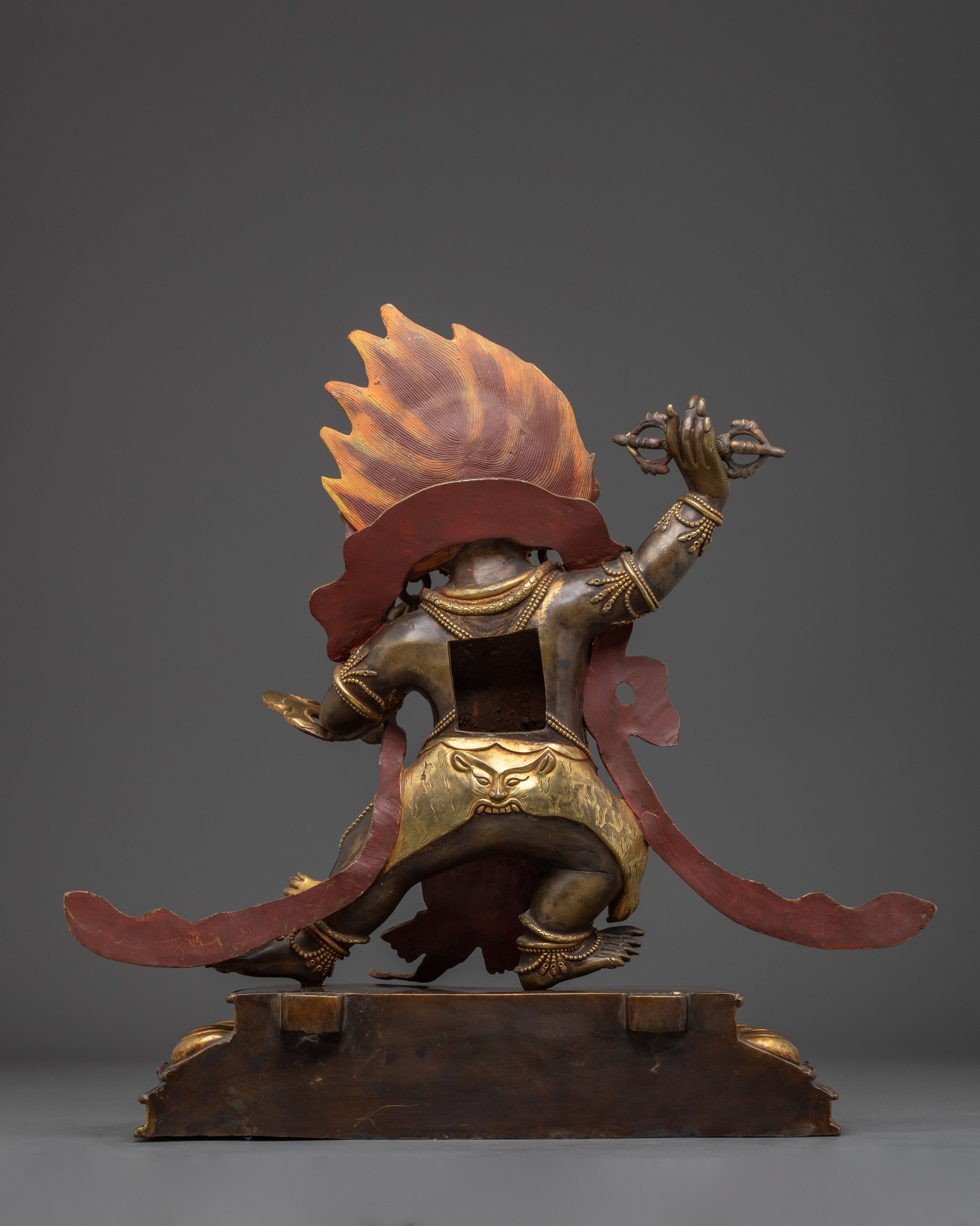 Buddhist Protector Deity Vajrapani | Tantric Deity Statue