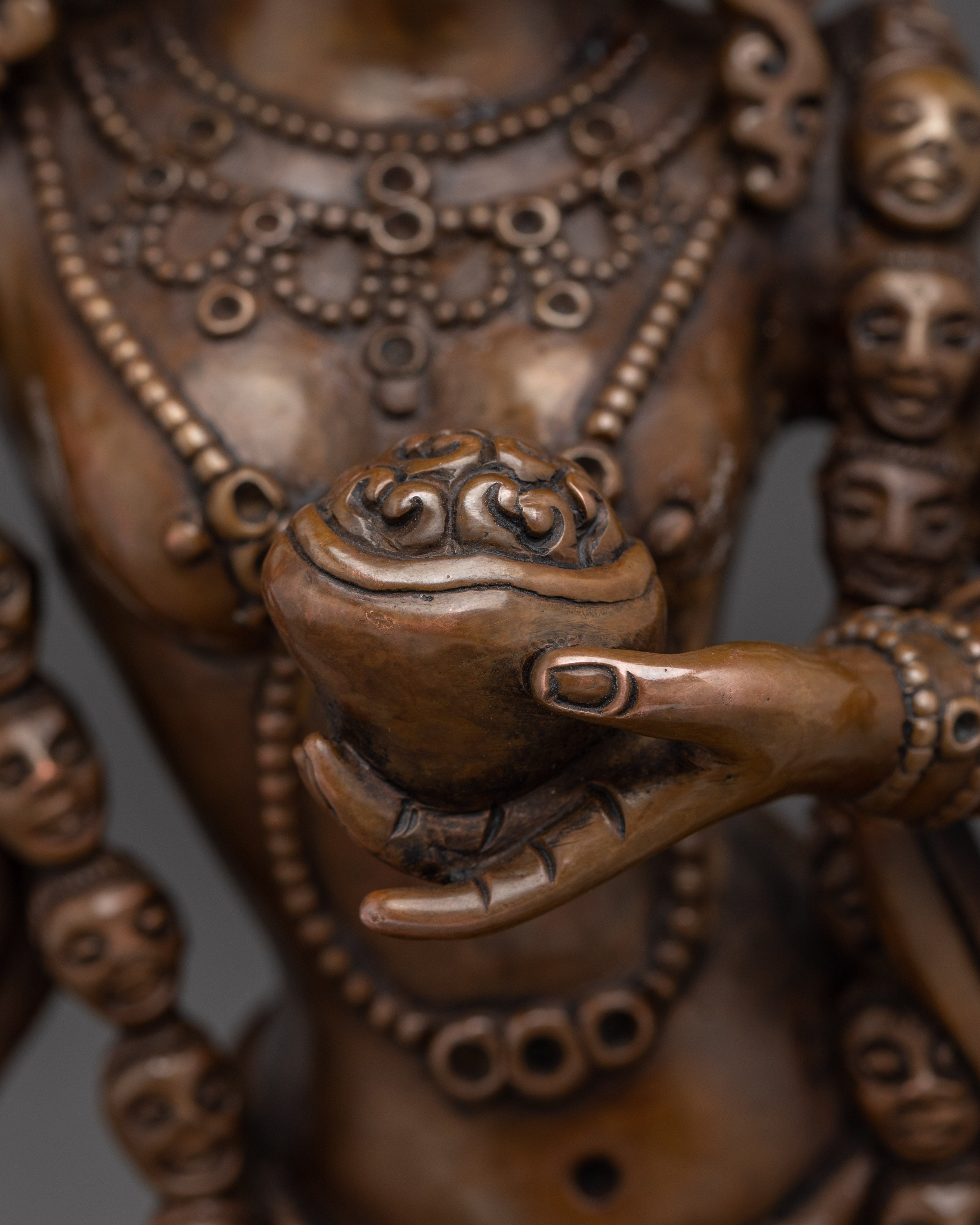 Tantric Female Deity Dorje Phagmo Sculpture | Wrathful Dakini
