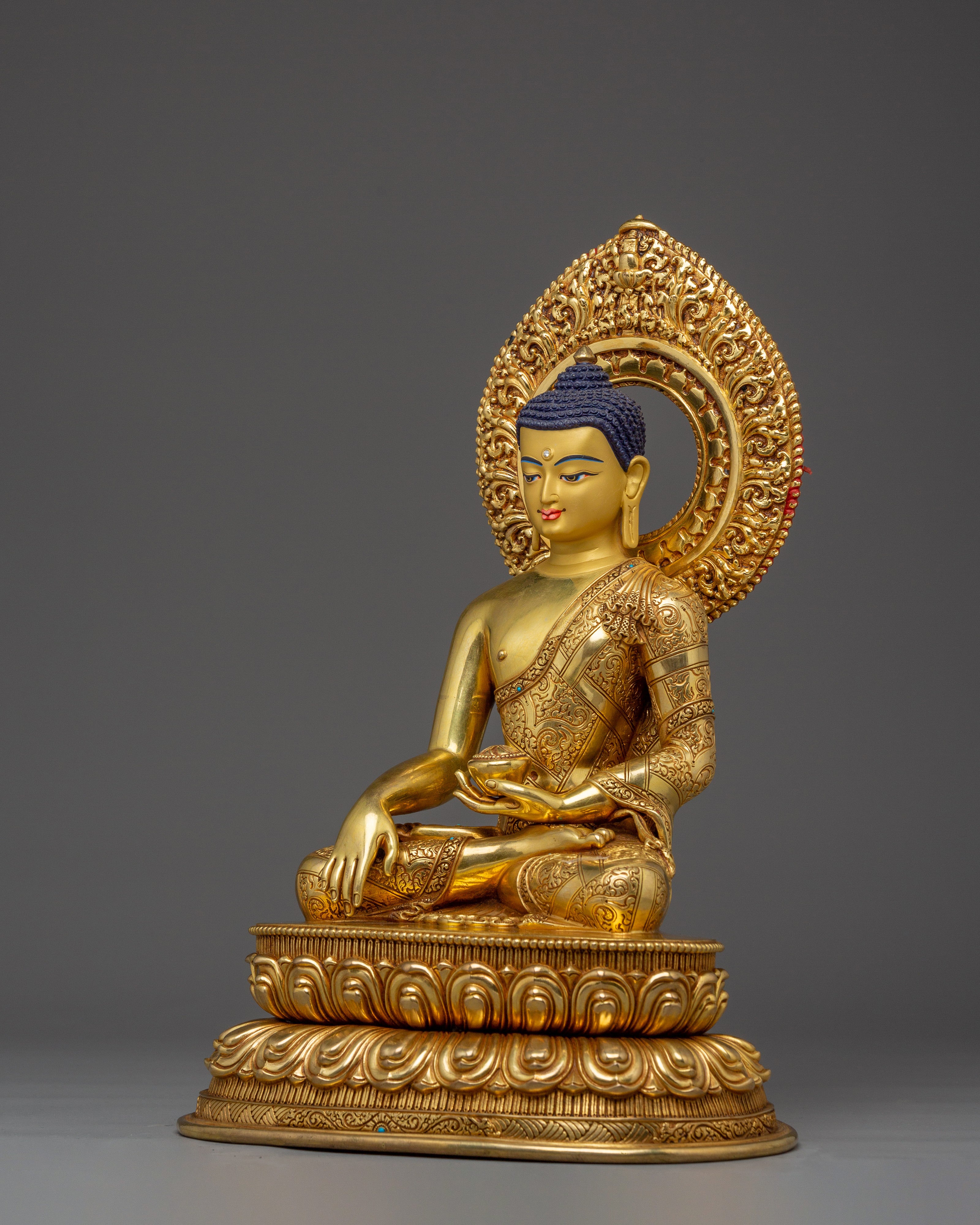 Shakyamuni Buddha, Meditation Altar Decor | Historic Spiritual Icon from Nepal