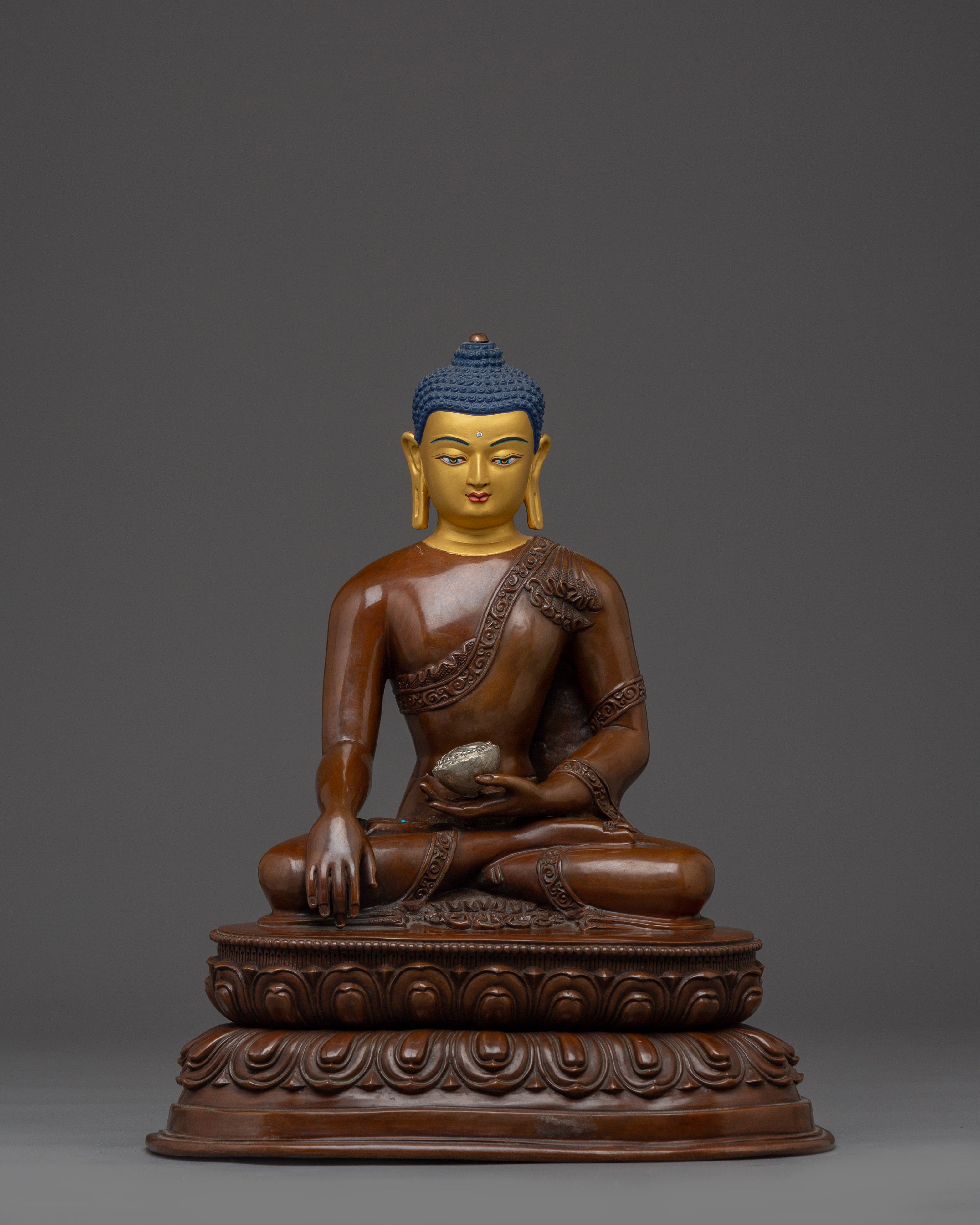Shakyamuni Buddha, Enlightened Teacher Statue | Ancient Buddhist Art