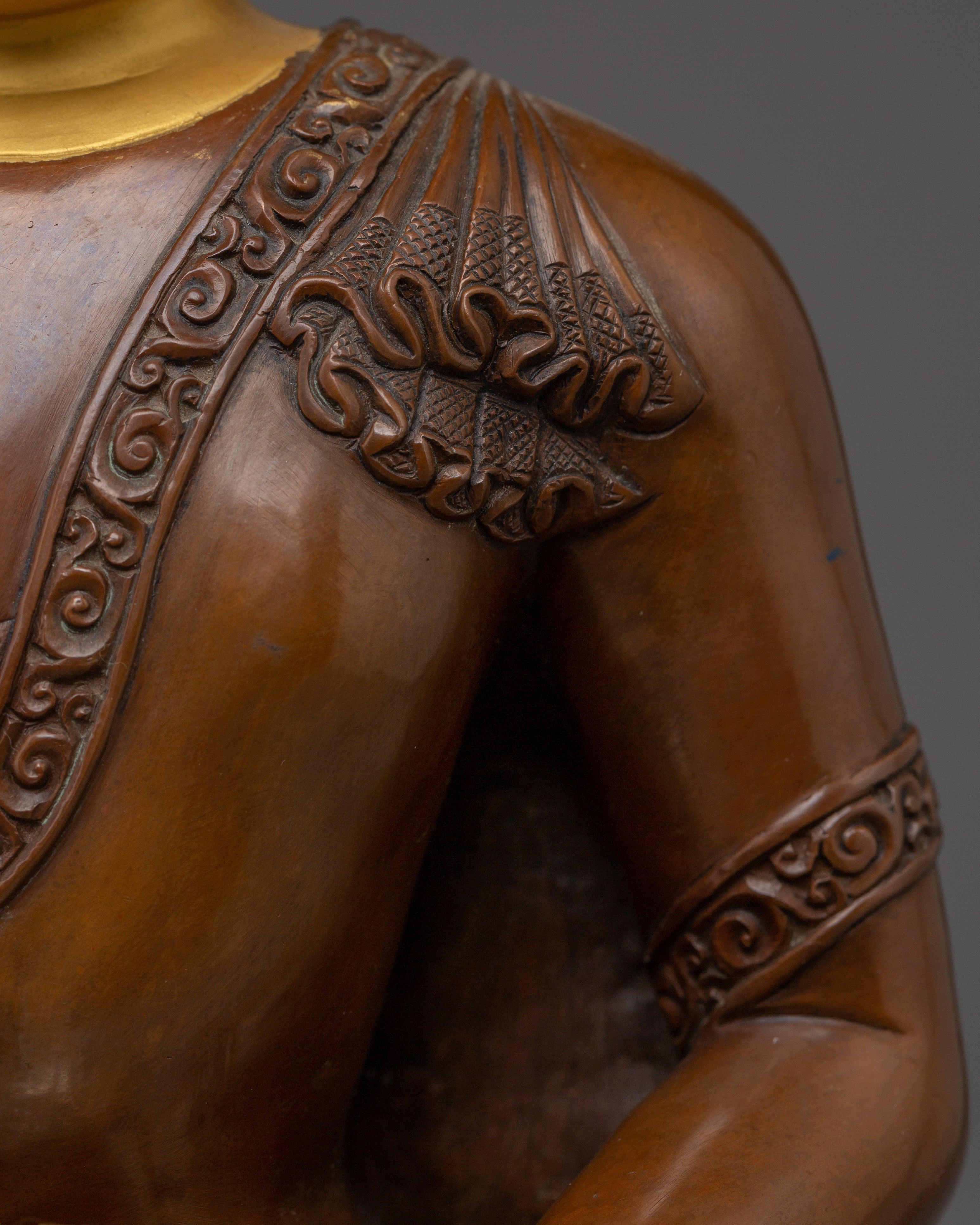 Shakyamuni Buddha, Enlightened Teacher Statue | Ancient Buddhist Art
