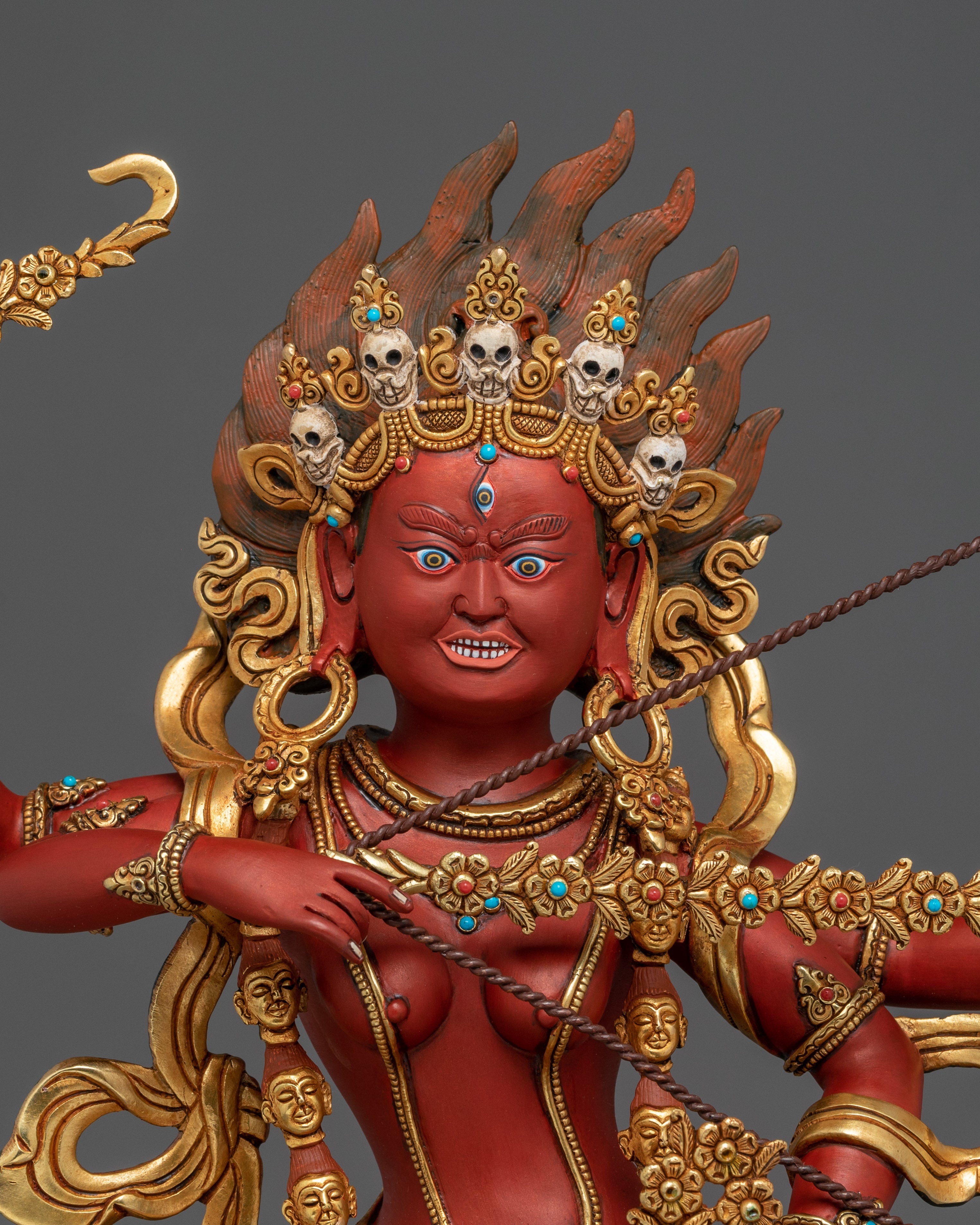 Kurukulla, Wrathful Compassion Deity | Buddhist Art from Nepal