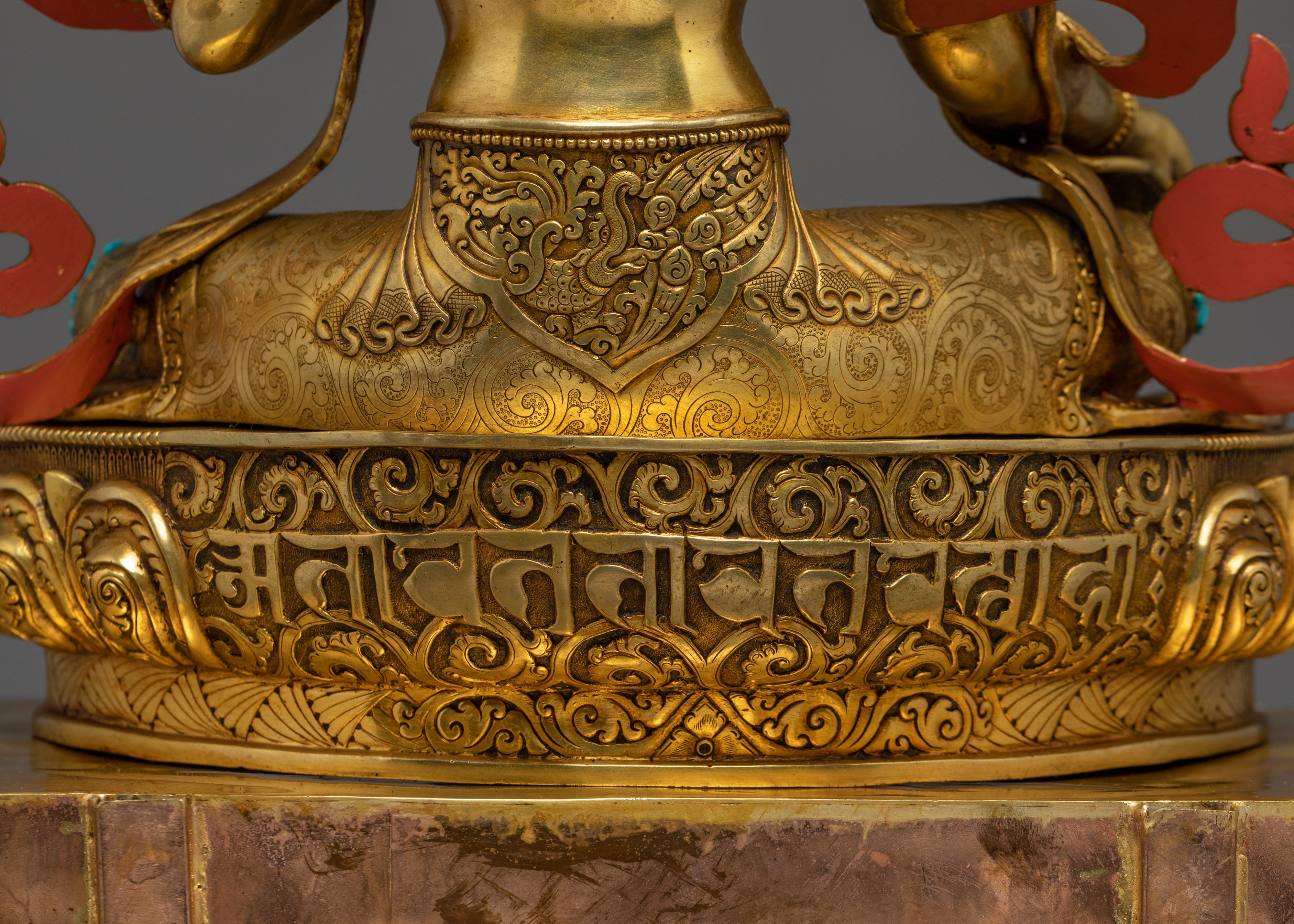 Statue of Green Tara on Throne | Mother of Liberation