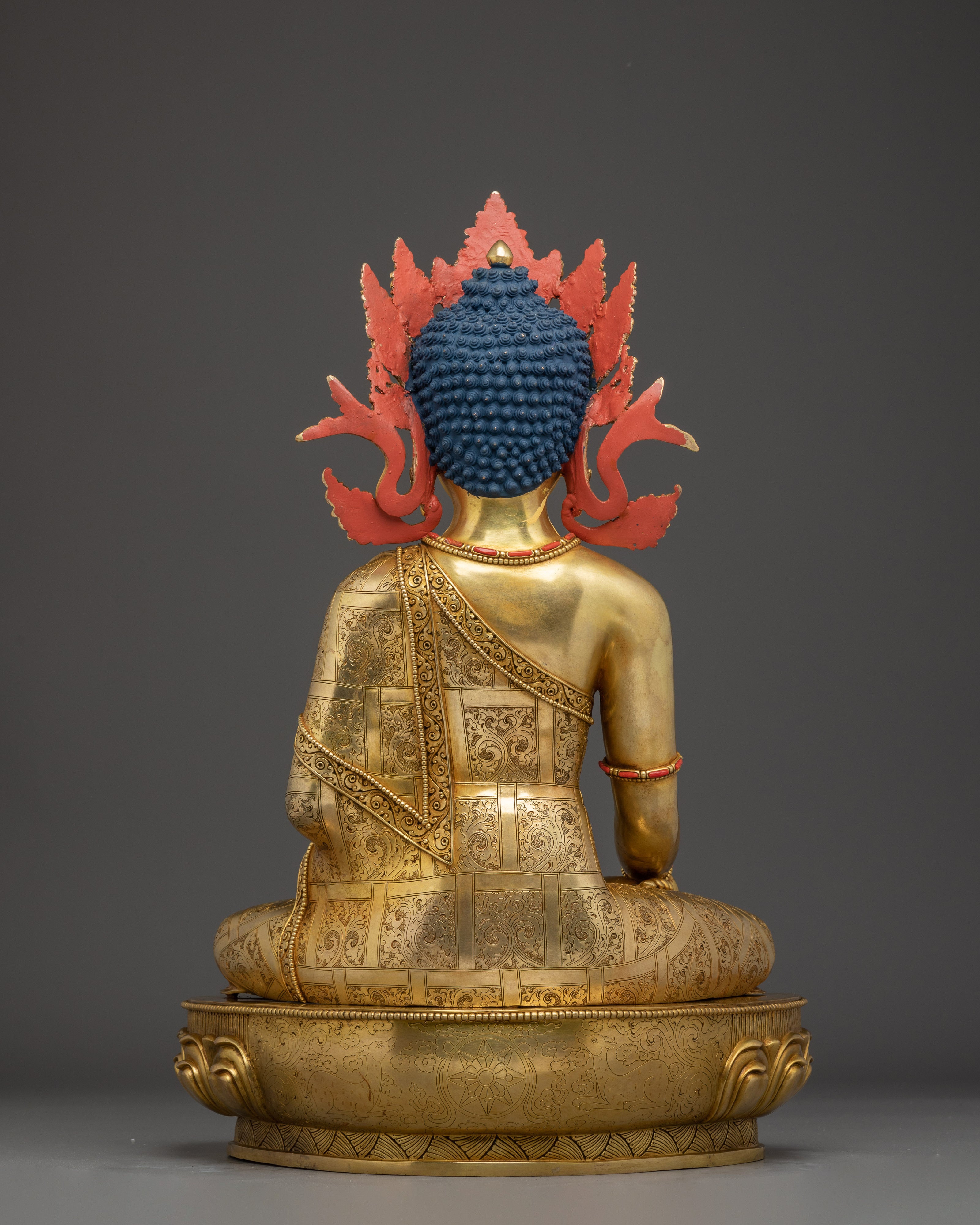 Crown Shakyamuni Buddha Art | Mindfulness Symbol