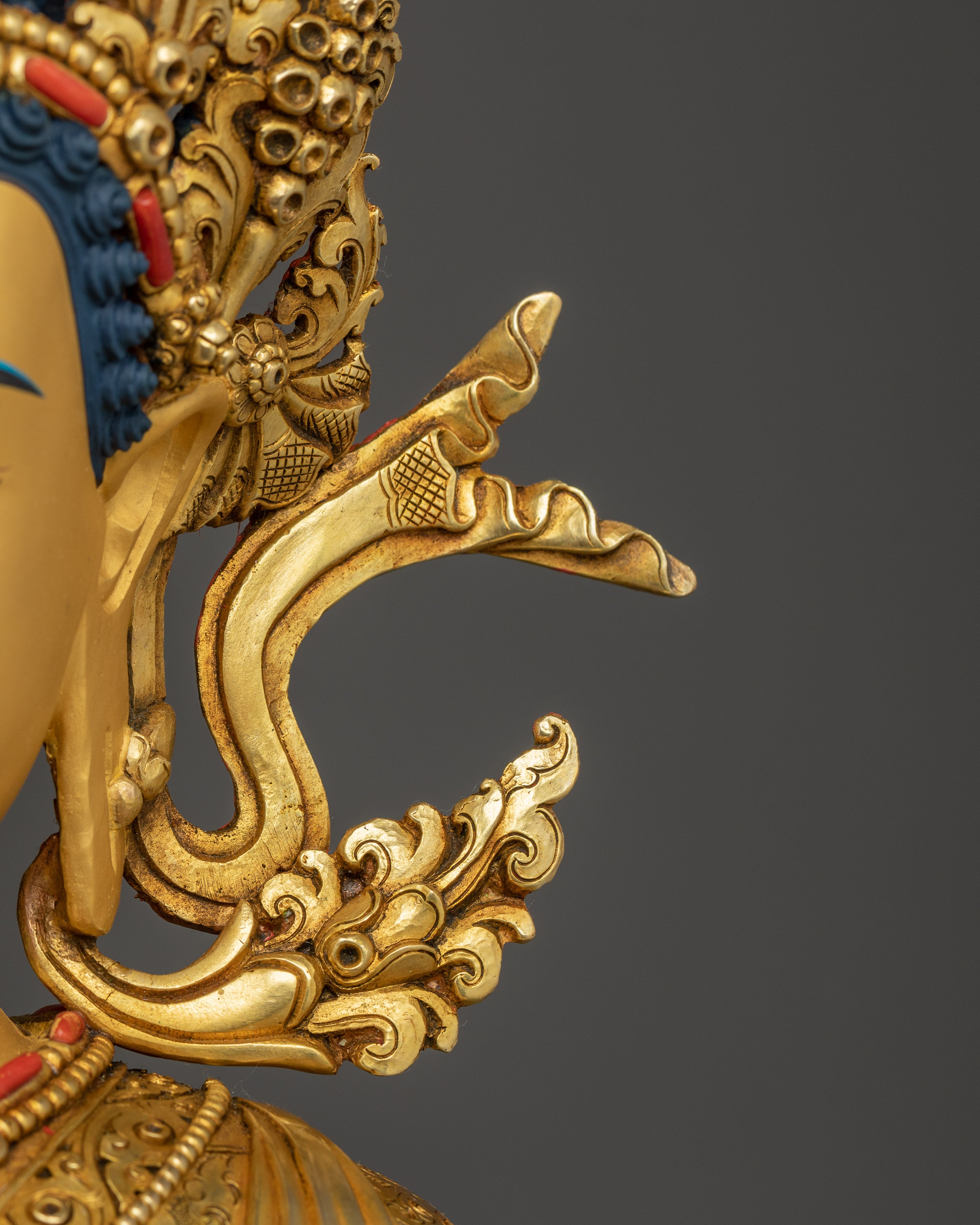 Crown Shakyamuni Buddha Art | Mindfulness Symbol