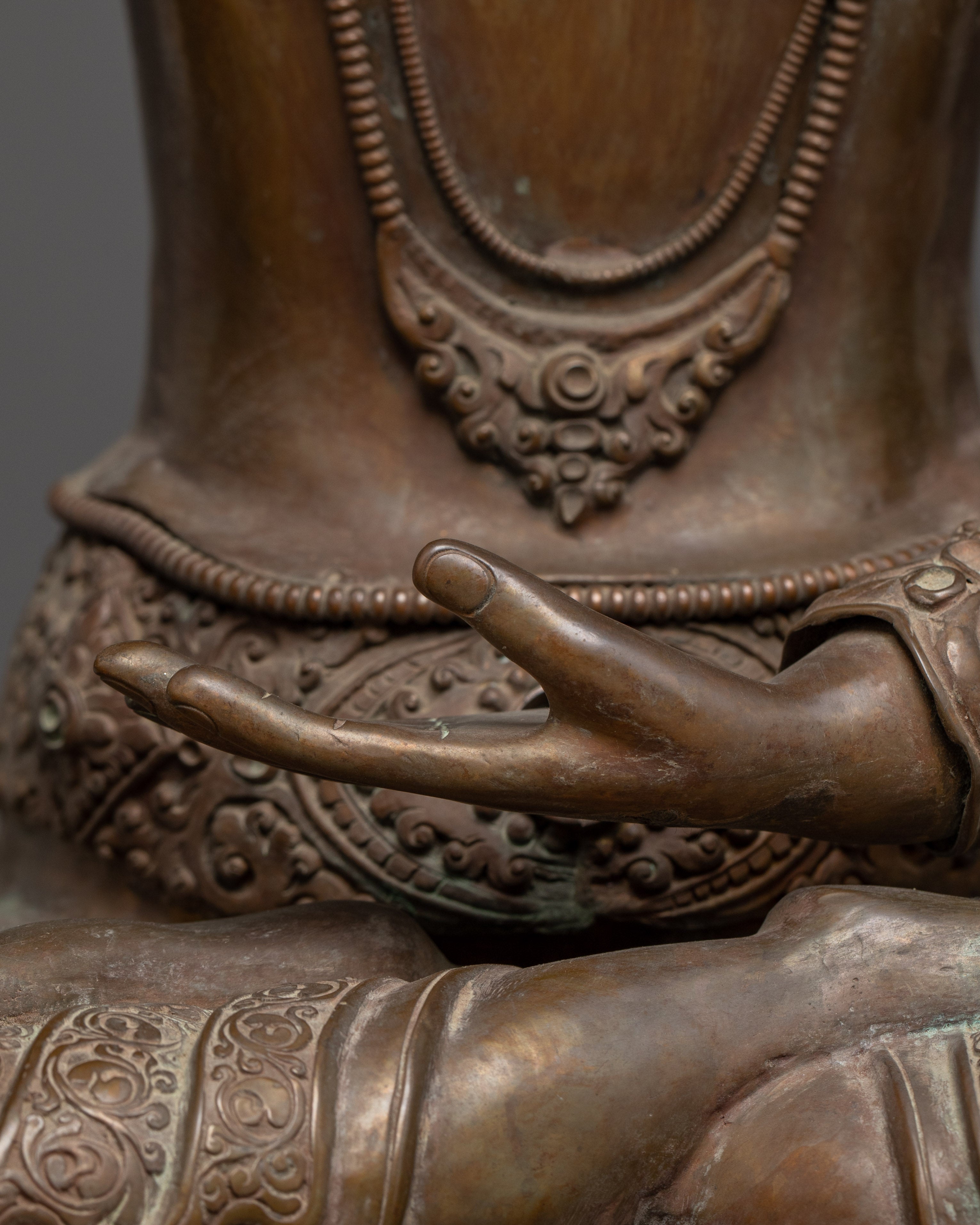 Crown Shayamuni Buddha, Meditation Art | Sacred Sculpture of the Enlightened One