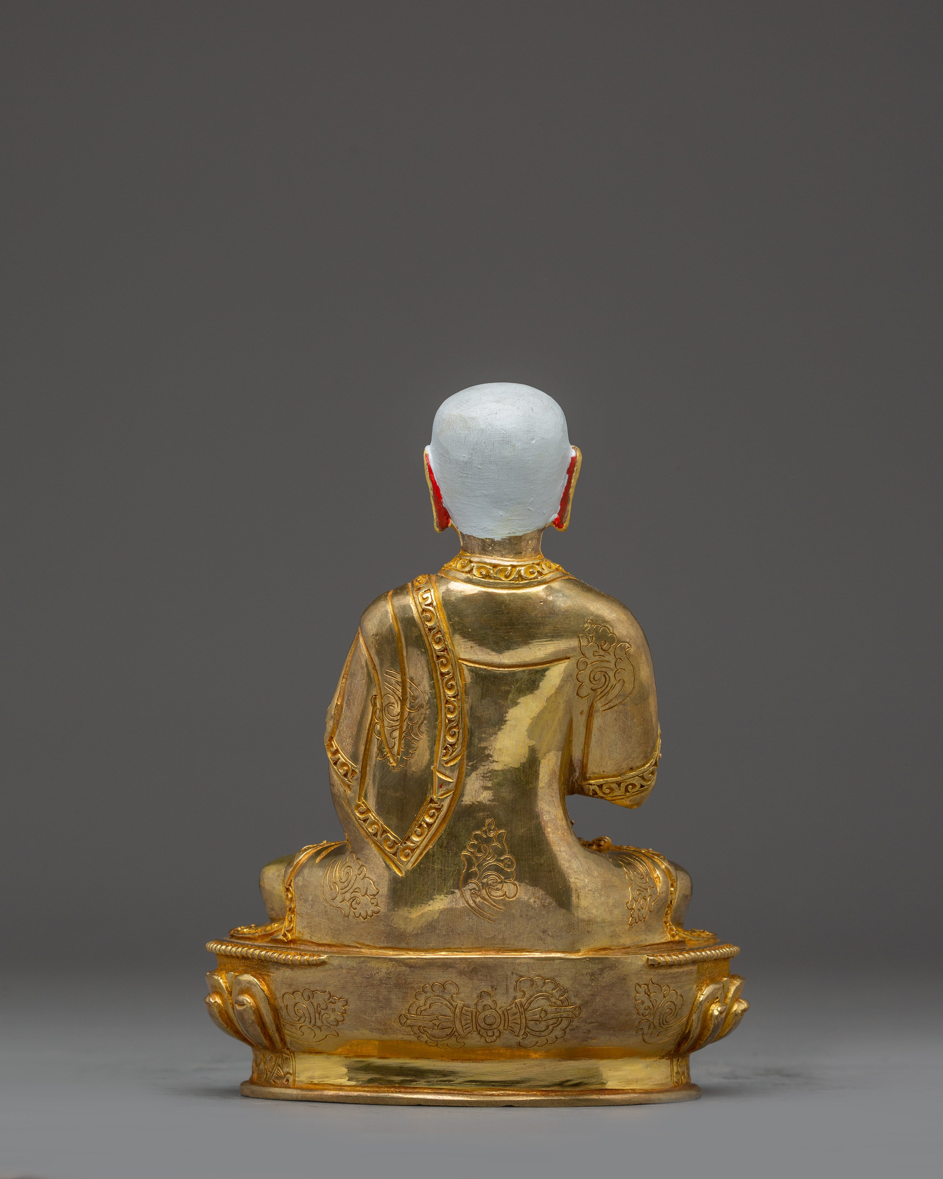 Tsongkhapa, Je Gyaltsab, and Je Khedrup Statues Set | Spiritual Enlightenment and Meditation