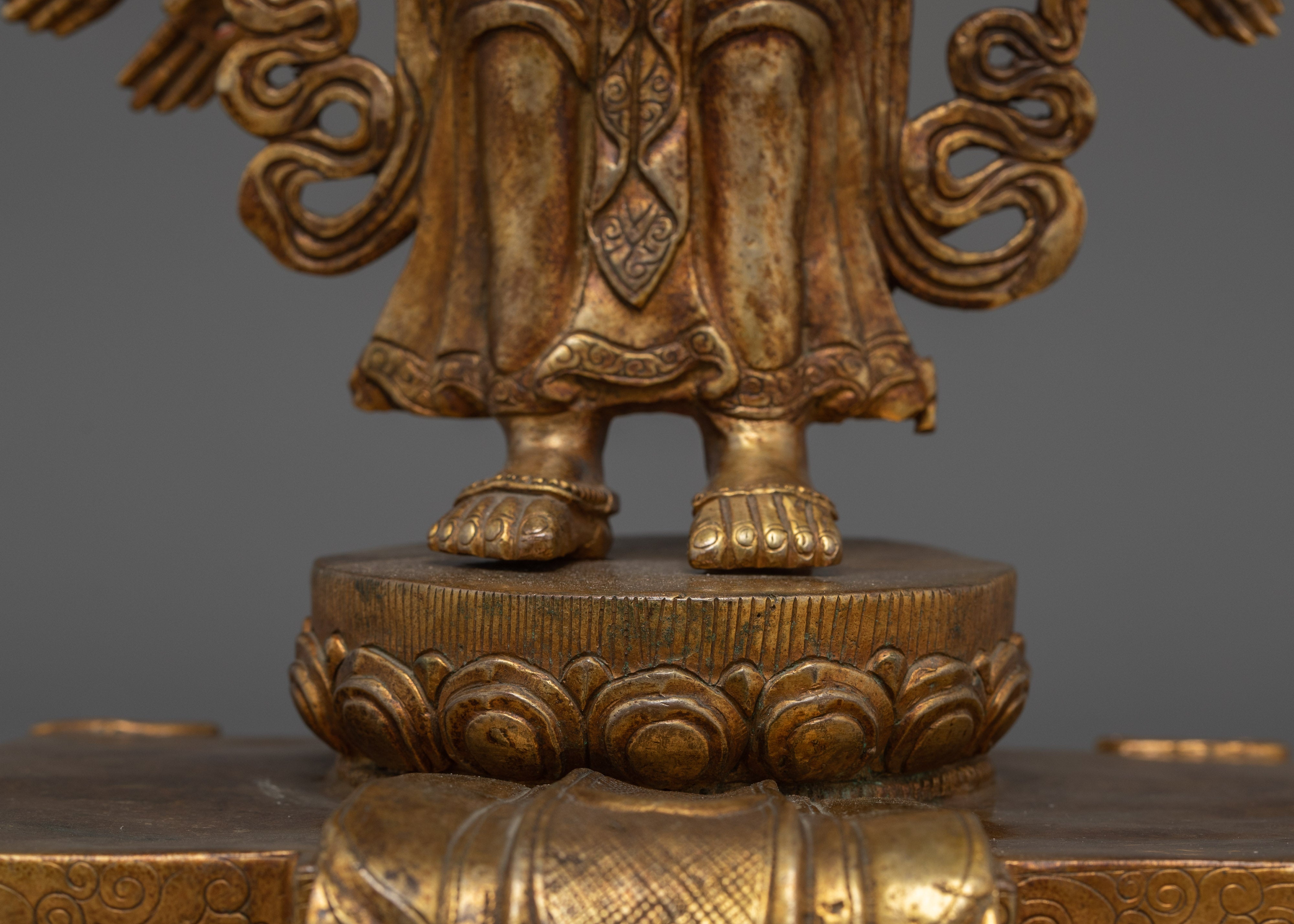 Handcrafted Chenrezig With 1000 Arms | Traditional Himalayan Art