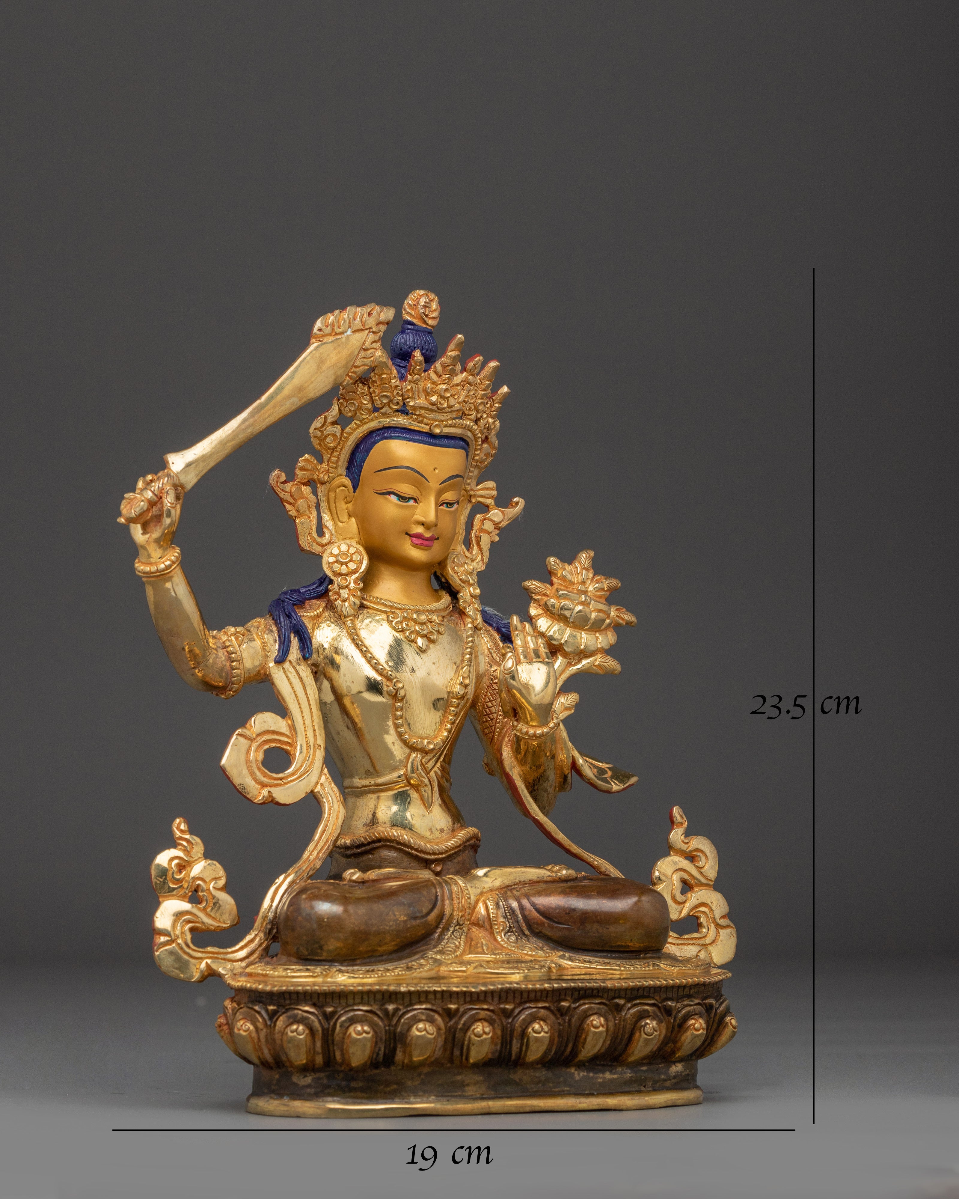 Manjushri Statue for Spiritual Enlightenment