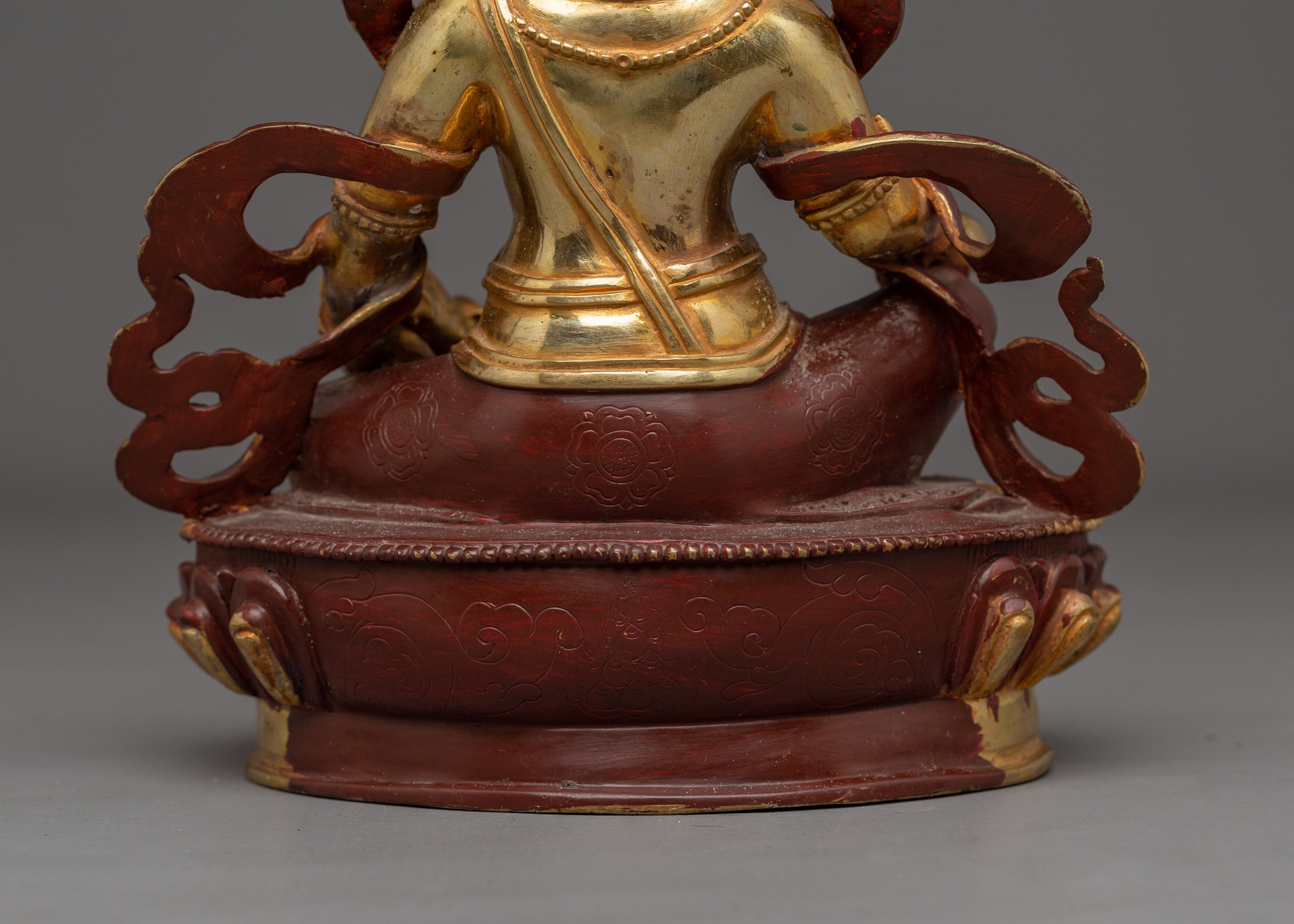 Dzambhala Art, Tibetan Wealth God | Sacred Prosperity Statue