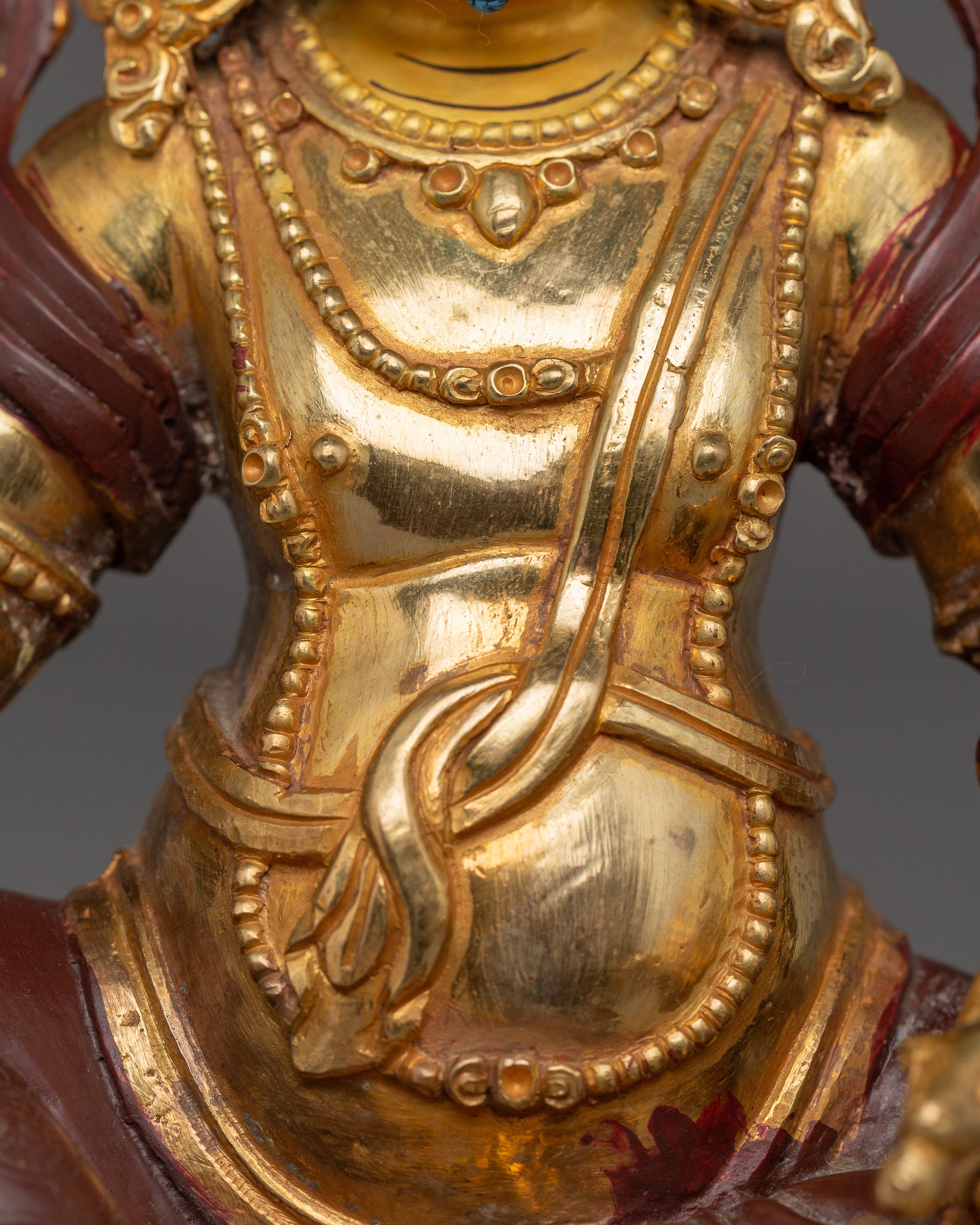 Dzambhala Art, Tibetan Wealth God | Sacred Prosperity Statue