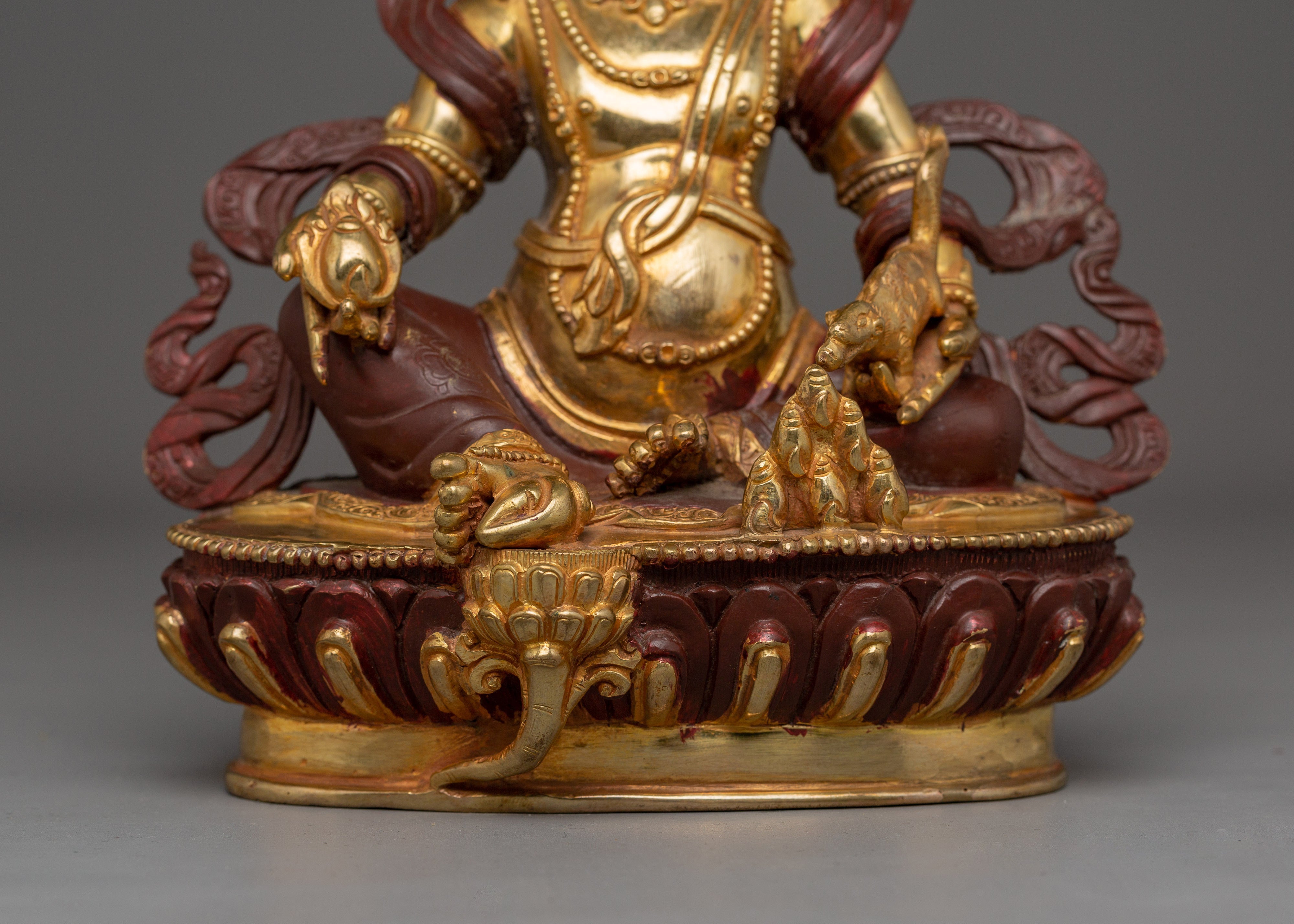Dzambhala Art, Tibetan Wealth God | Sacred Prosperity Statue
