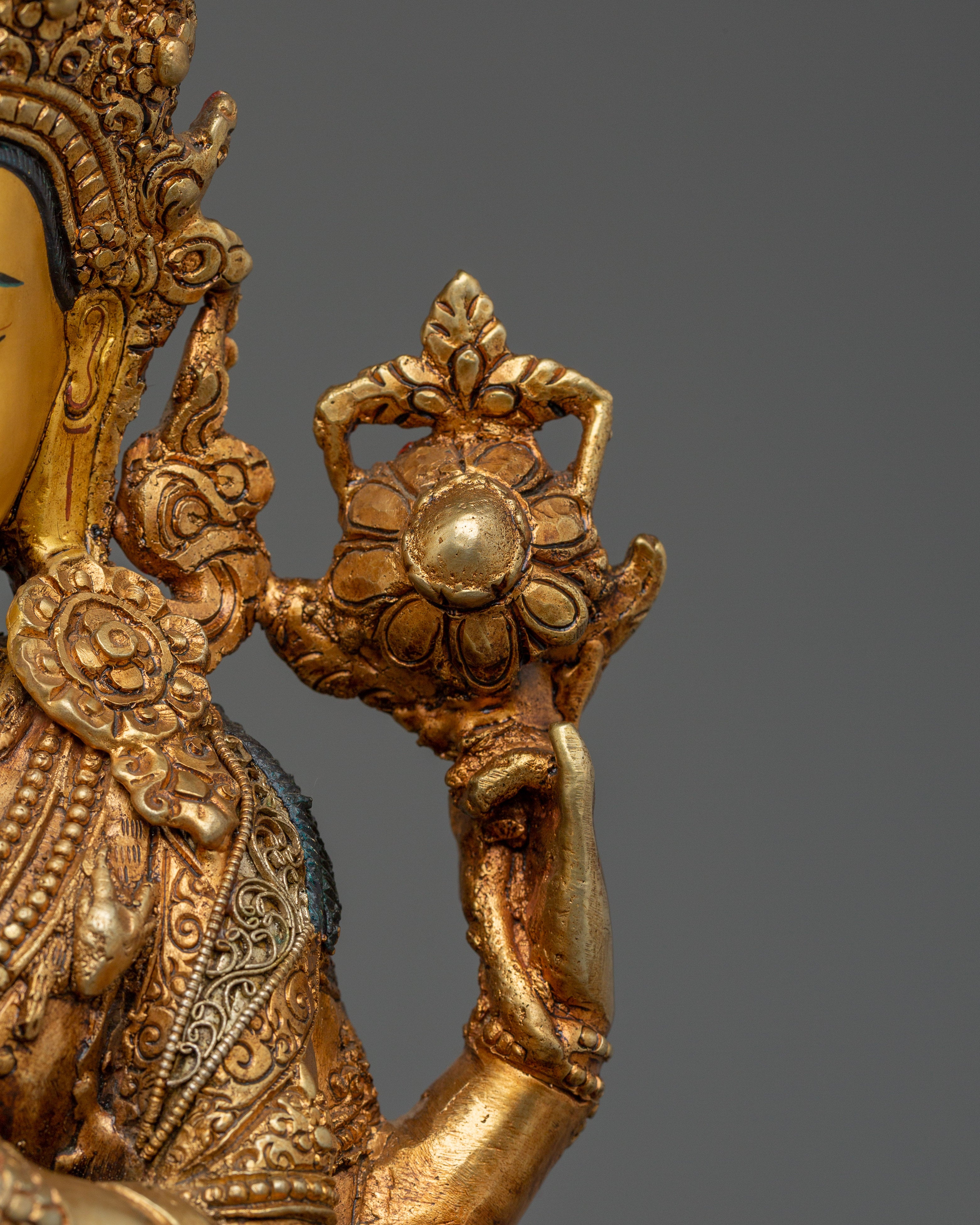 Spiritual Guardian Chenrezig Statue | Sacred Buddhist Art