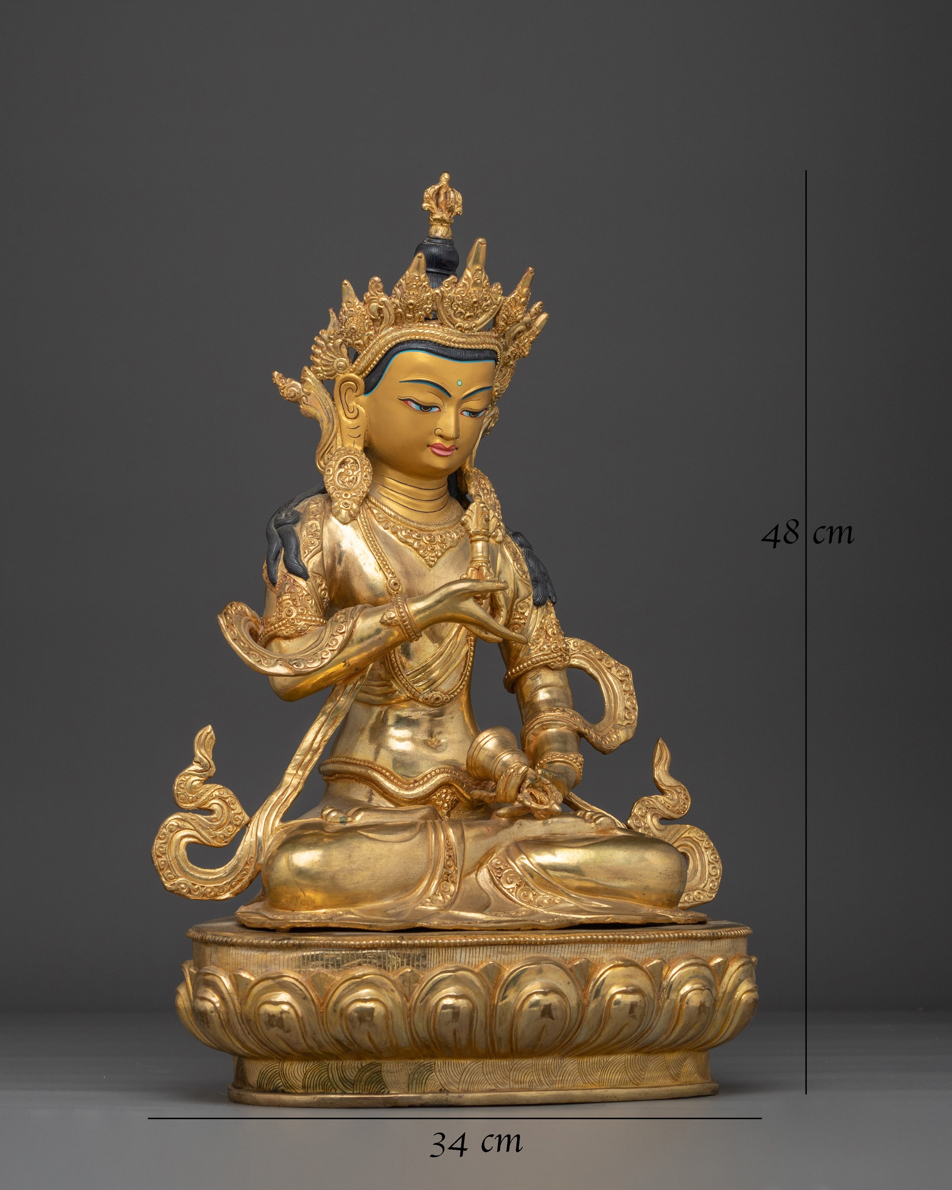 Dorje Sempa Statue: Buddhist Purification Deity 