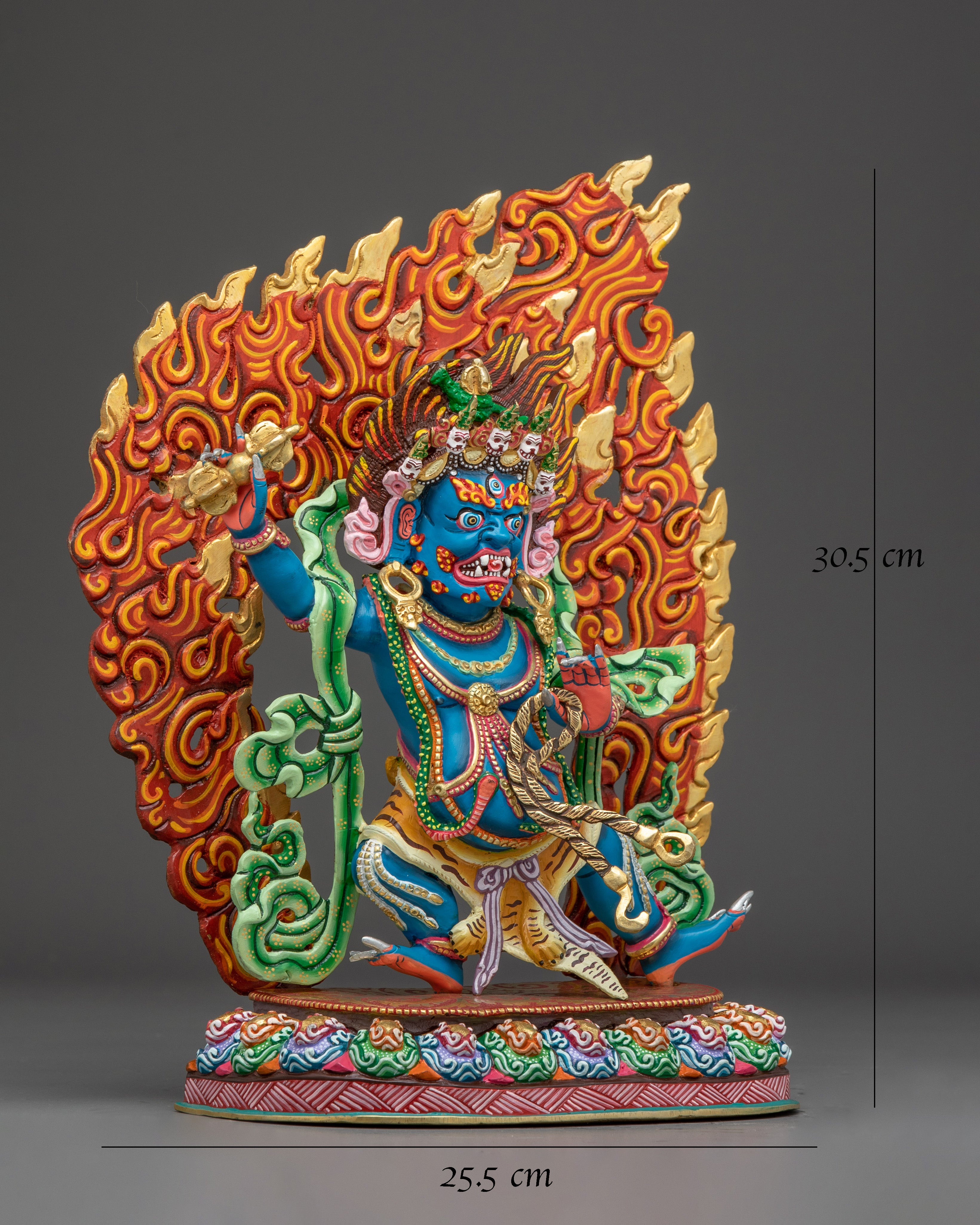 Vajrapani Copper Statue 