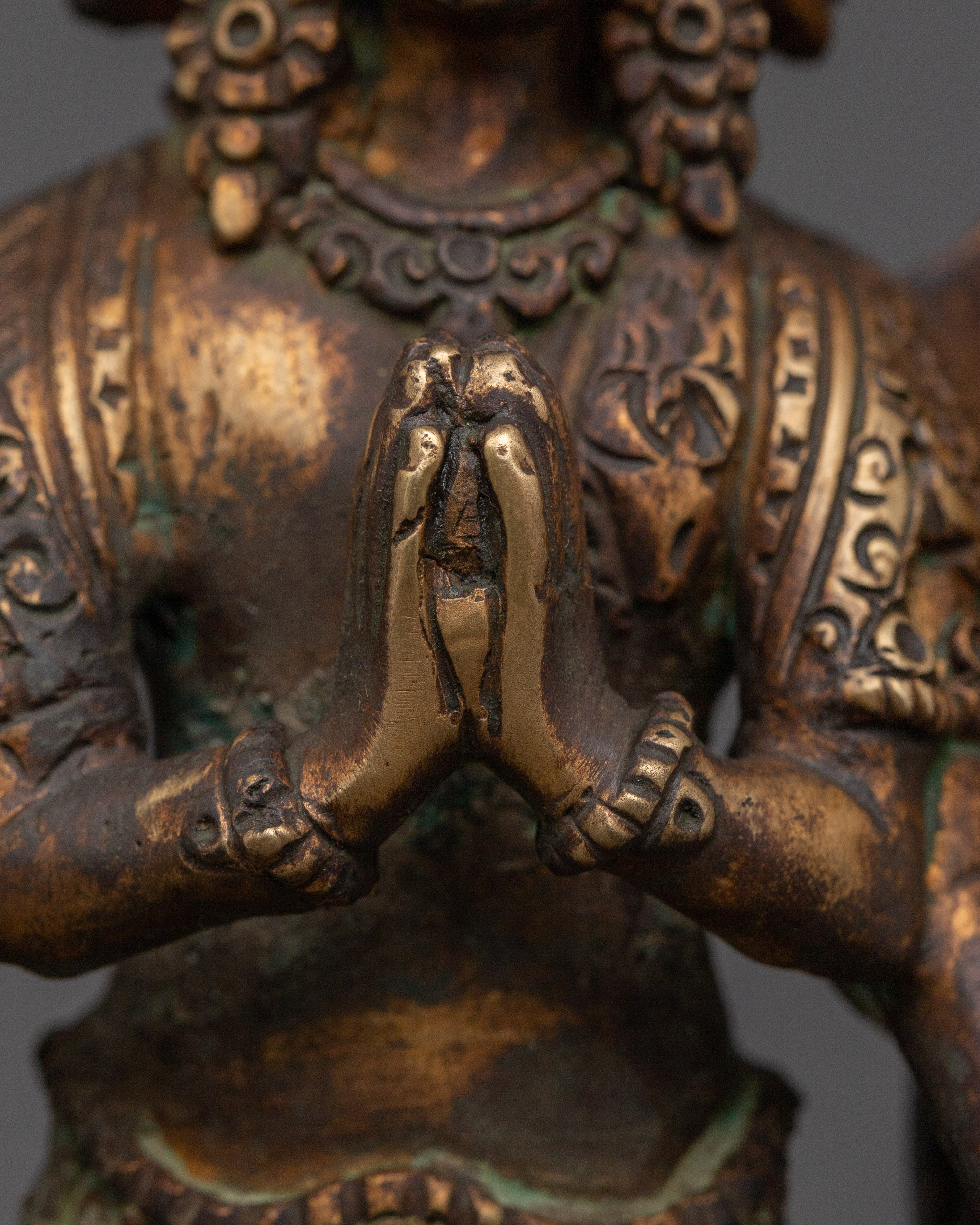 Tibetan 1000 Armed Chenrezig Statue | Divine Protector of Compassion