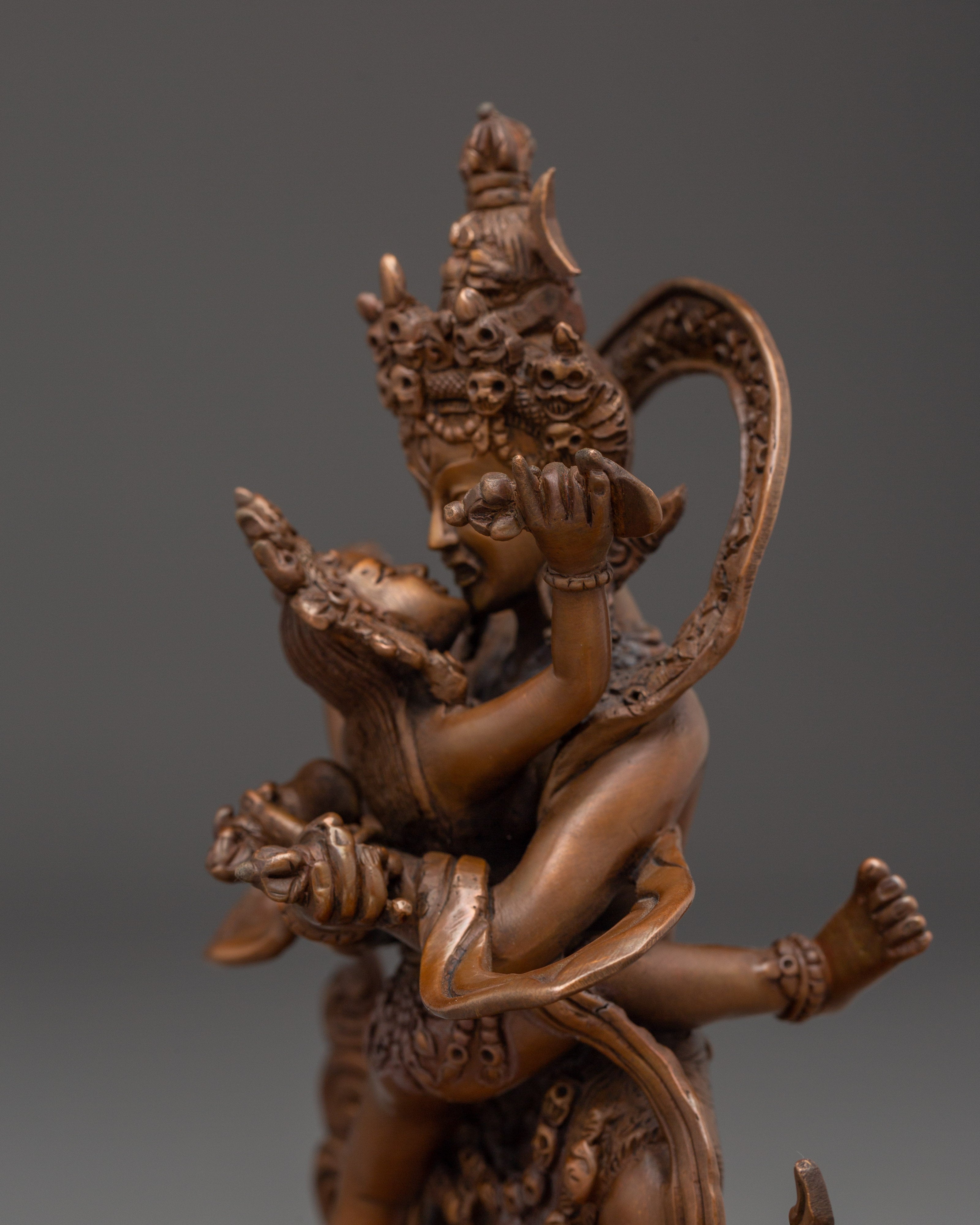 Wrathful Deity Chakrasamvara | Tibetan Buddhist Figure