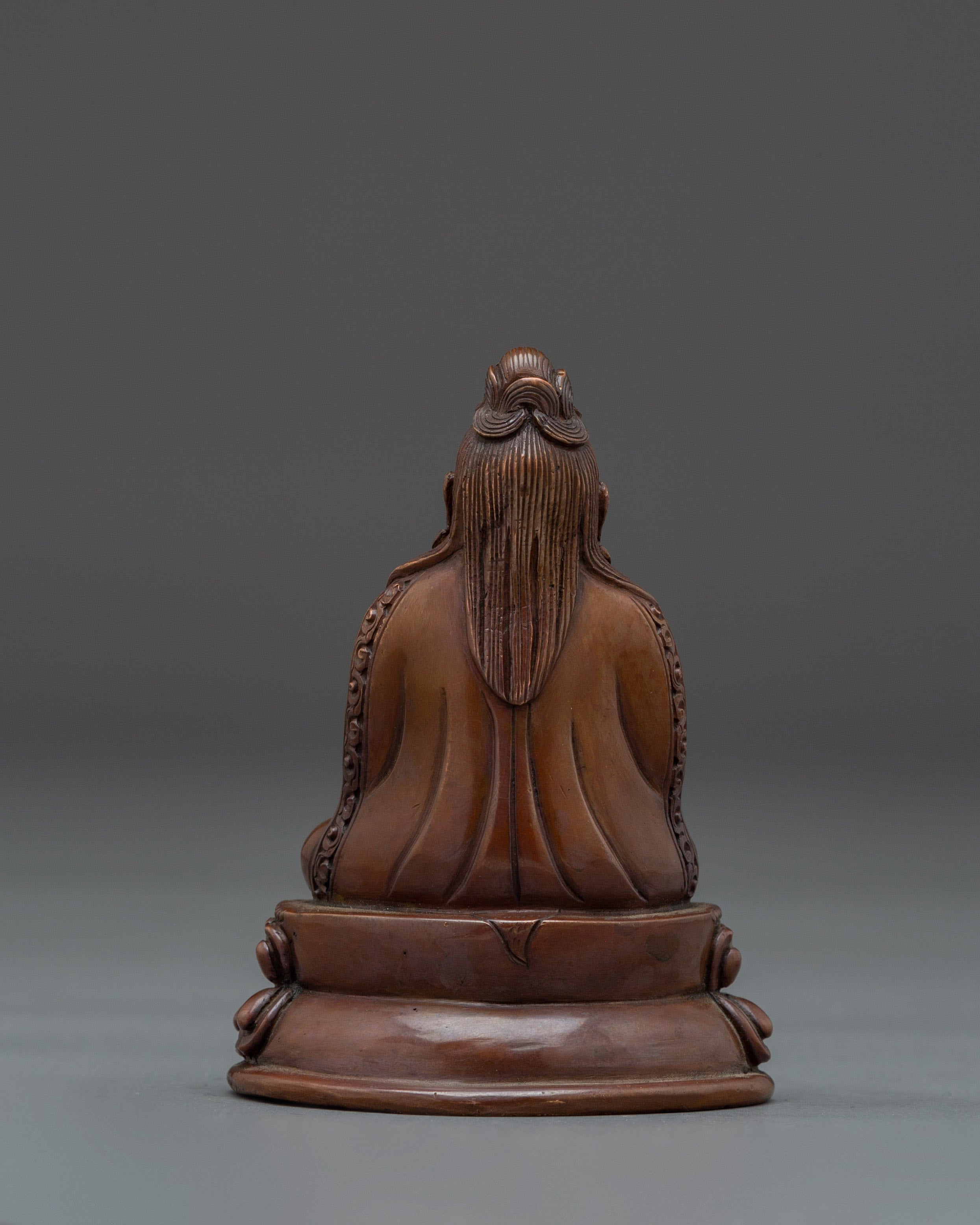 Oxidized Copper Thangtong Gyalpo Statue | Tibetan Deity for Meditation