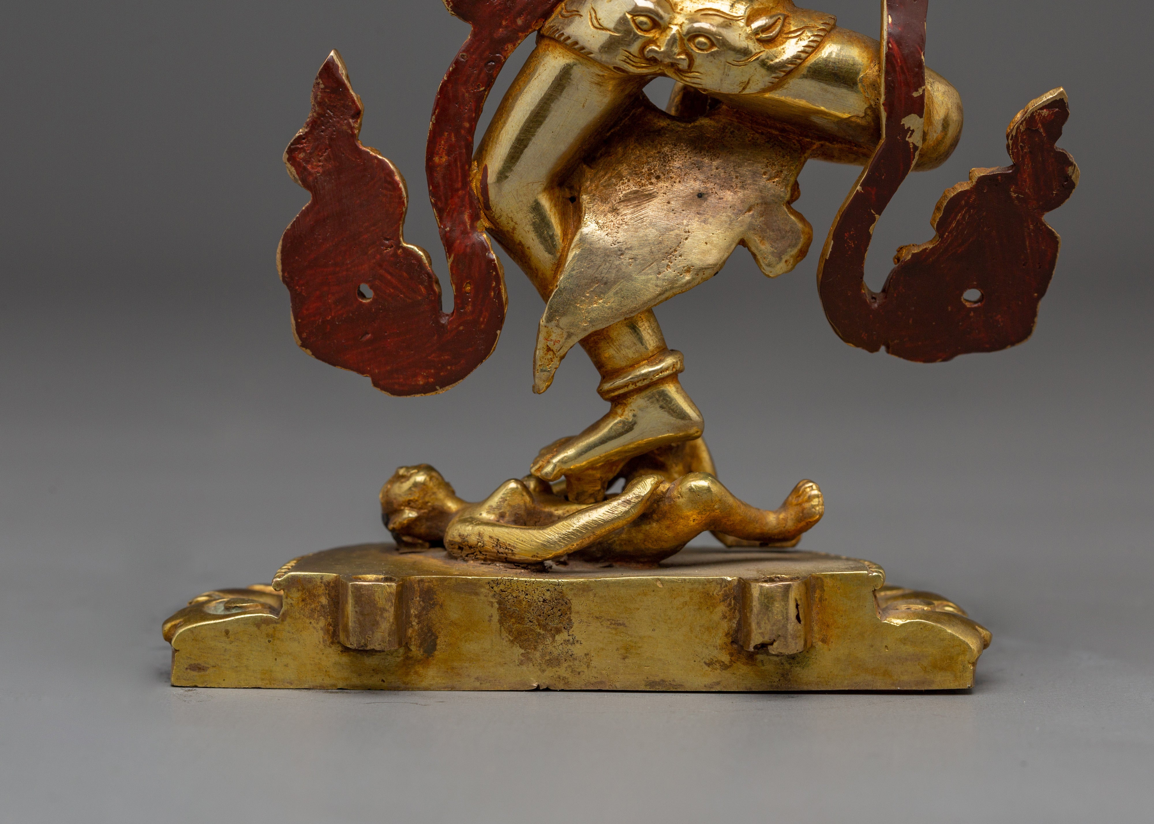 Lion Headed Dakini Simhamukha | Nepali Handcrafted Sculpture
