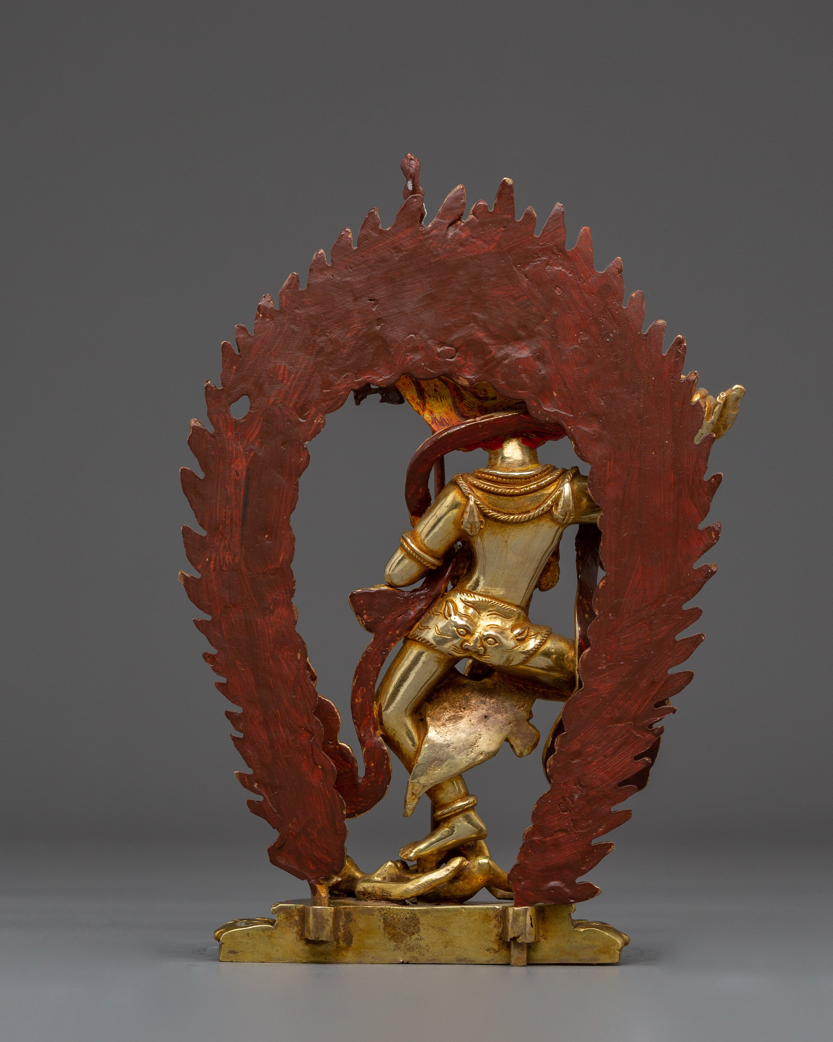 Lion Headed Dakini Simhamukha | Nepali Handcrafted Sculpture