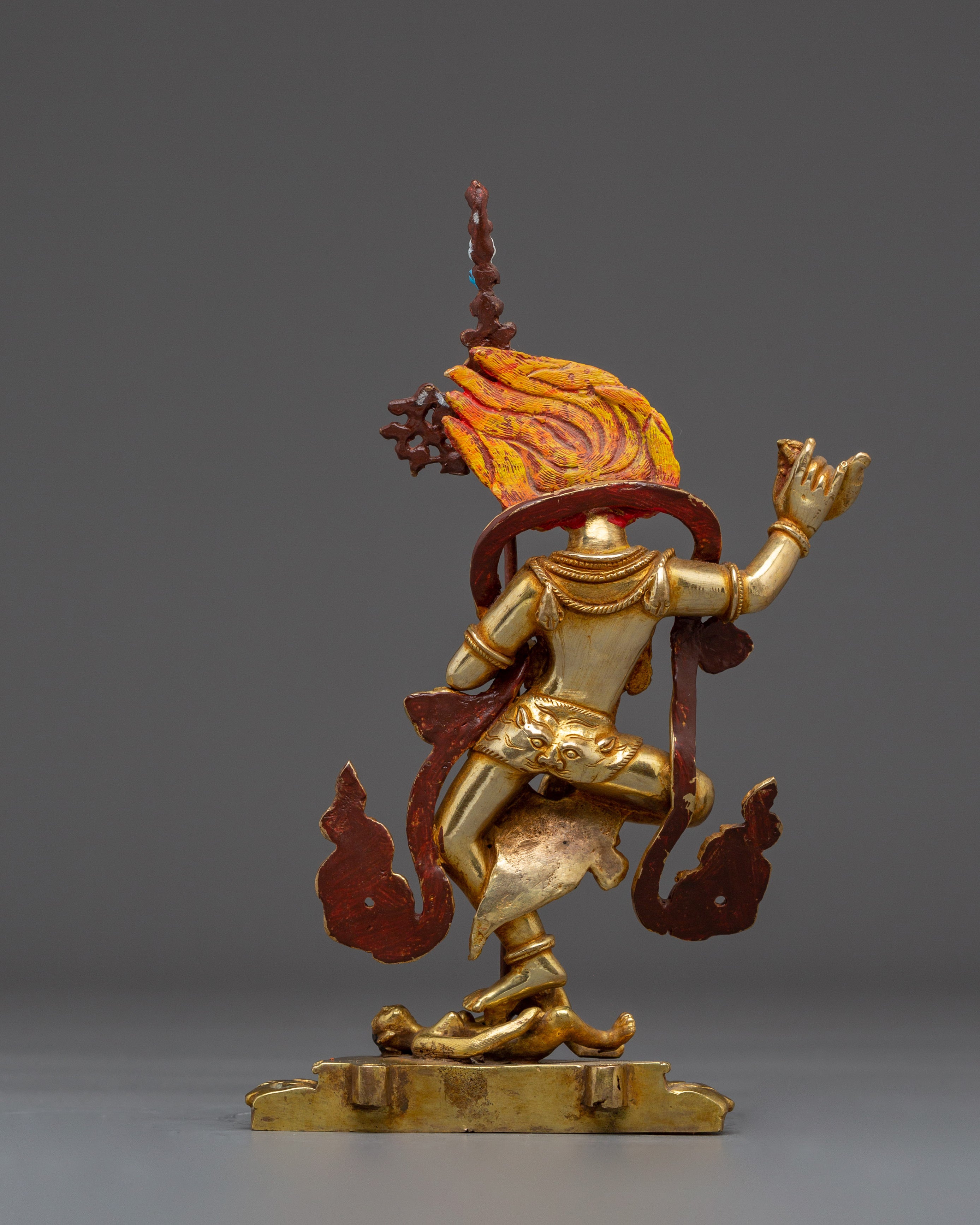 Lion Headed Dakini Simhamukha | Nepali Handcrafted Sculpture