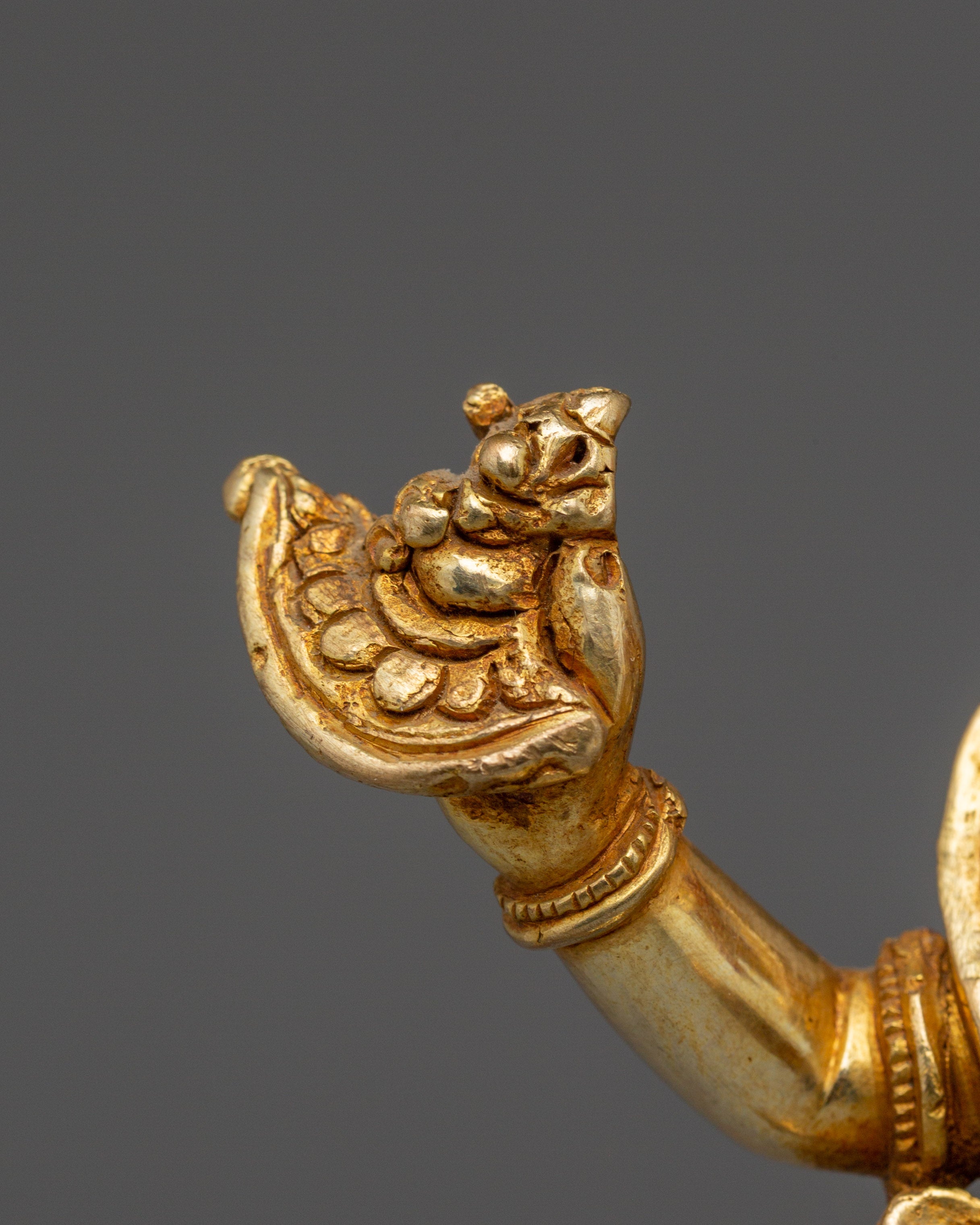 Lion Headed Dakini Simhamukha | Nepali Handcrafted Sculpture