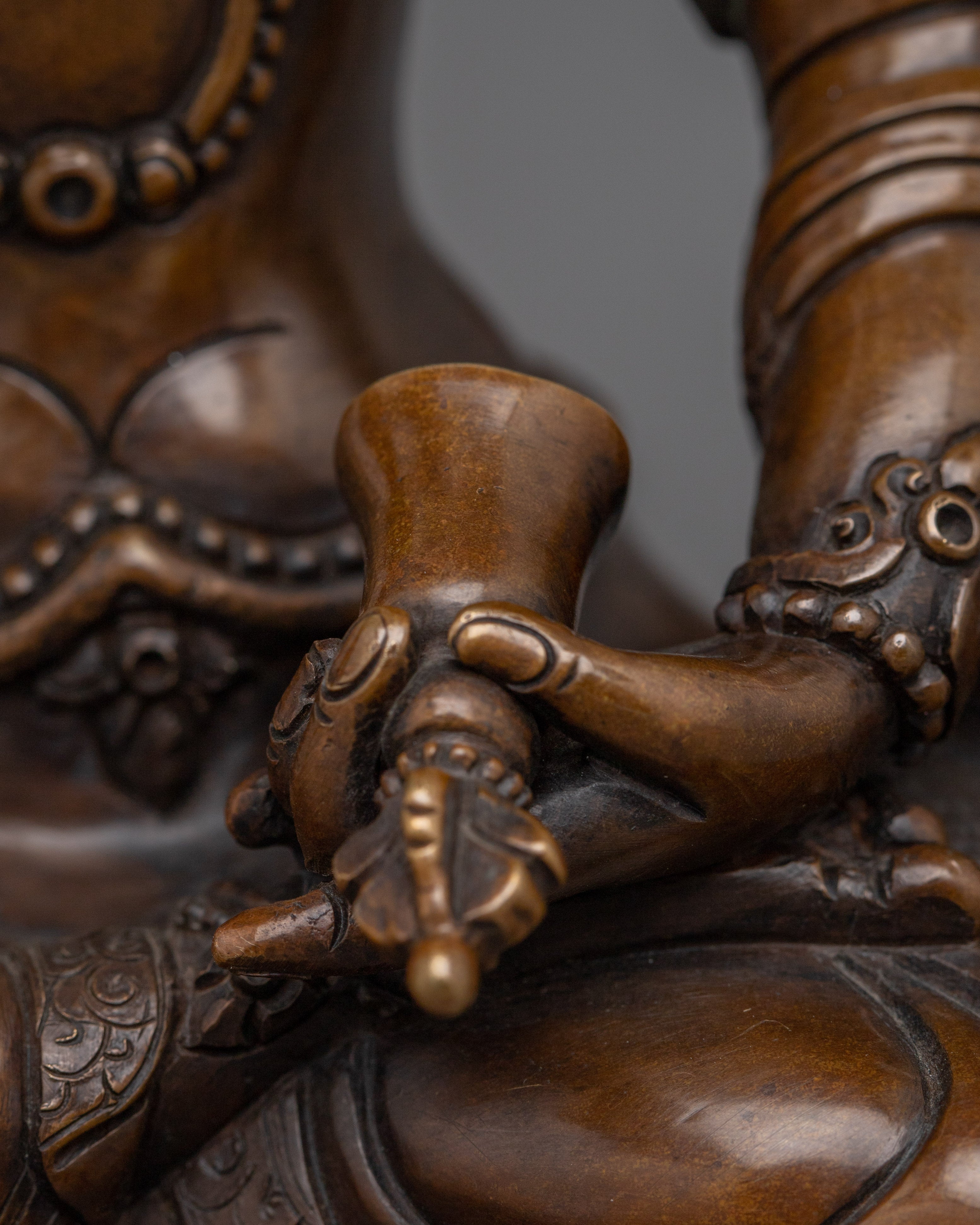 Oxidized Copper Bodhisattva Statue set | Complete Six Bodhisattva For Shrines