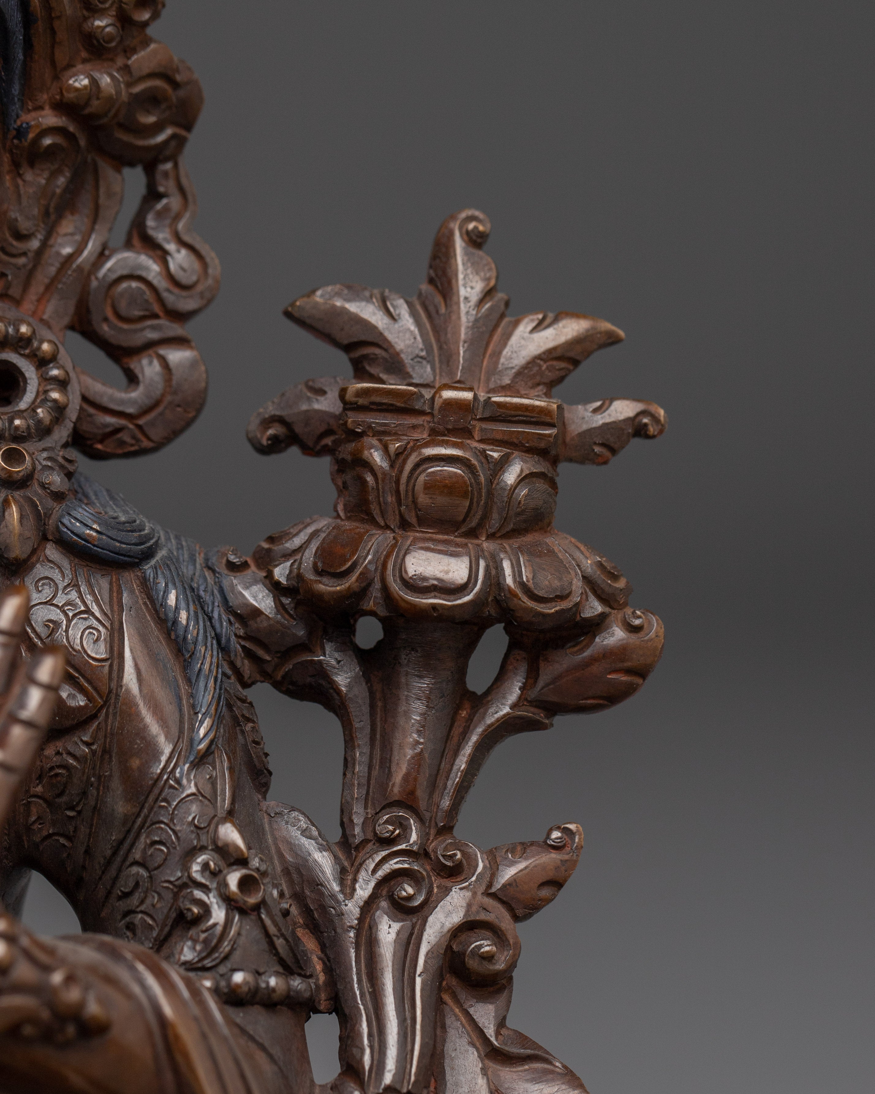 Oxidized Copper Bodhisattva Statue set | Complete Six Bodhisattva For Shrines