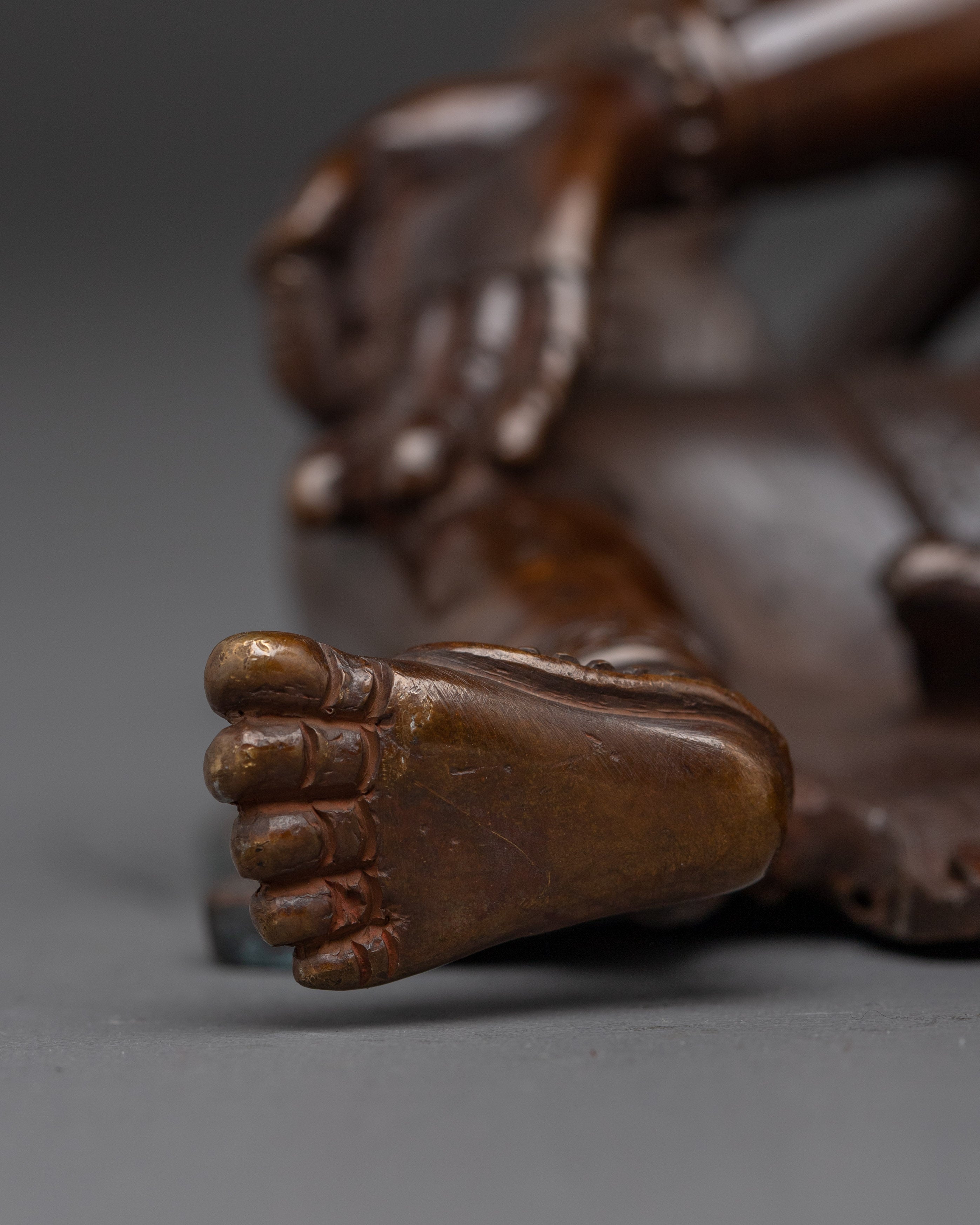 Oxidized Copper Bodhisattva Statue set | Complete Six Bodhisattva For Shrines