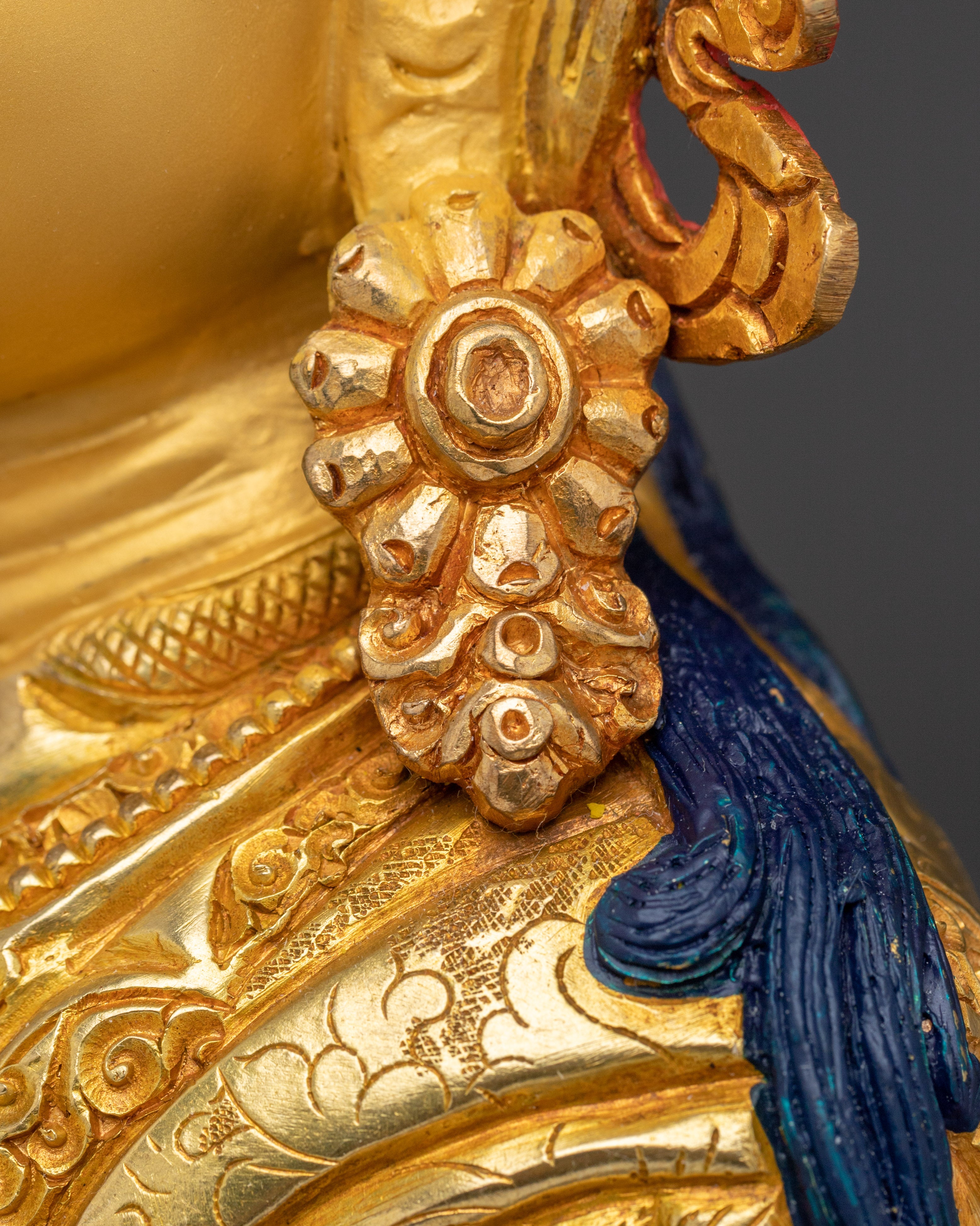 Guru Tsokye Dorje Statue: Peaceful Form of Guru Rinpoche