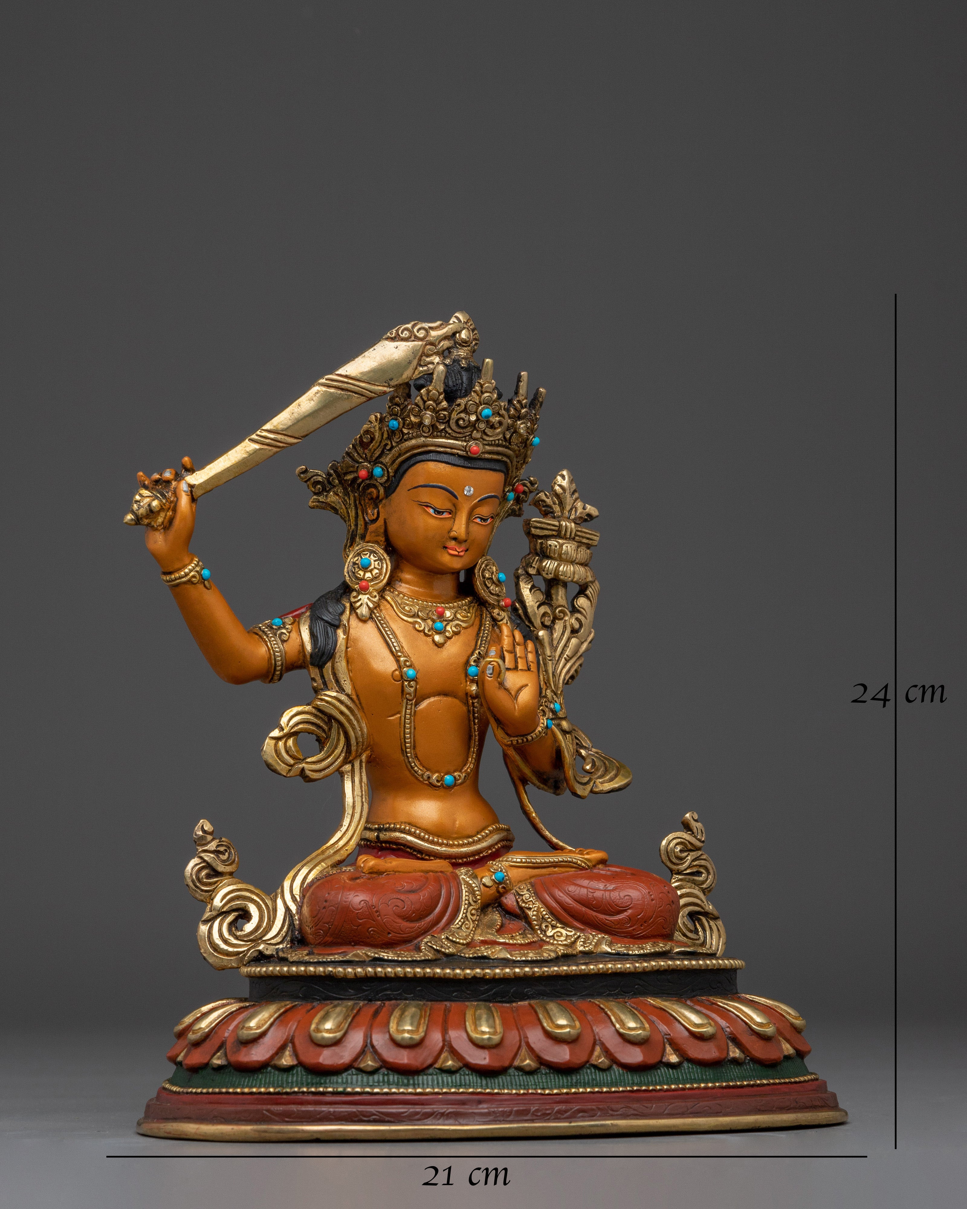 Radiant Manjushri Statue