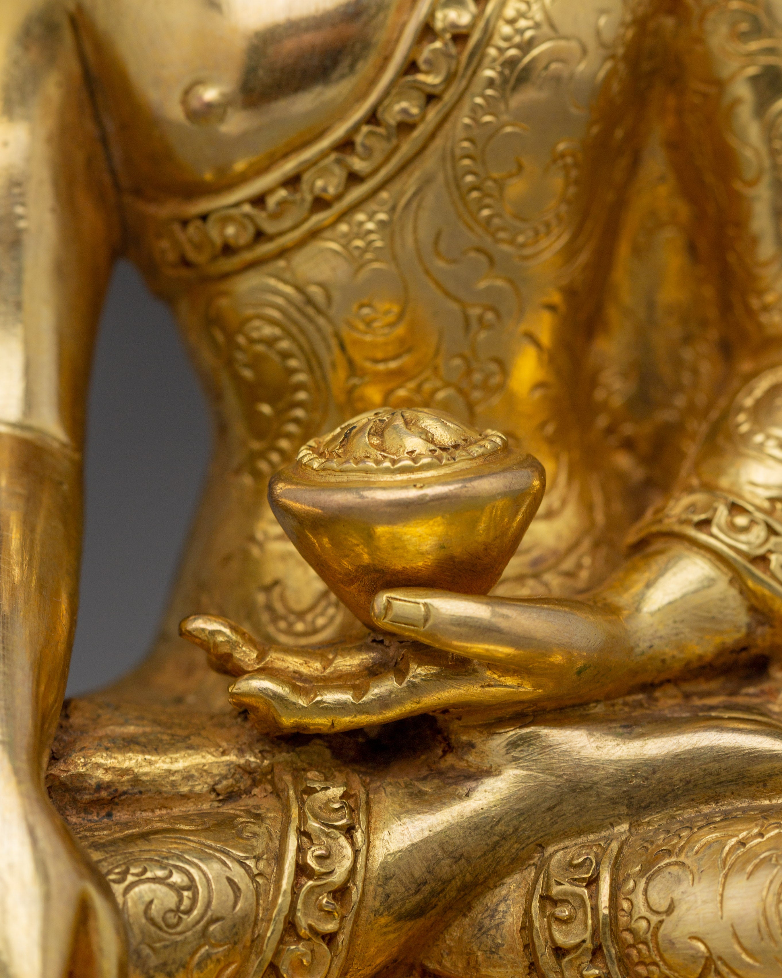 Shakyamuni Buddha, Peaceful Deity | Handmade Nepali Art