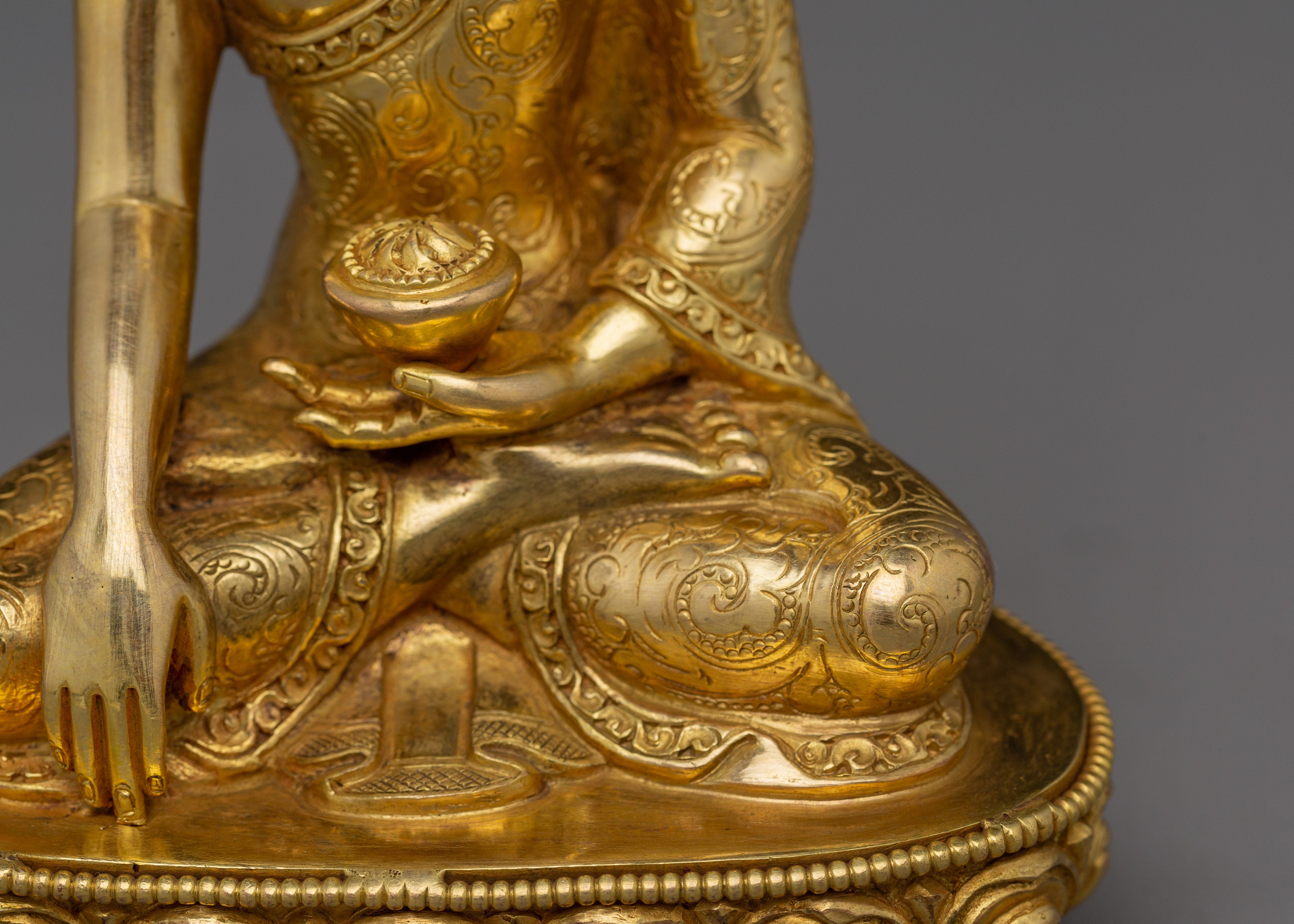 Shakyamuni Buddha, Peaceful Deity | Handmade Nepali Art