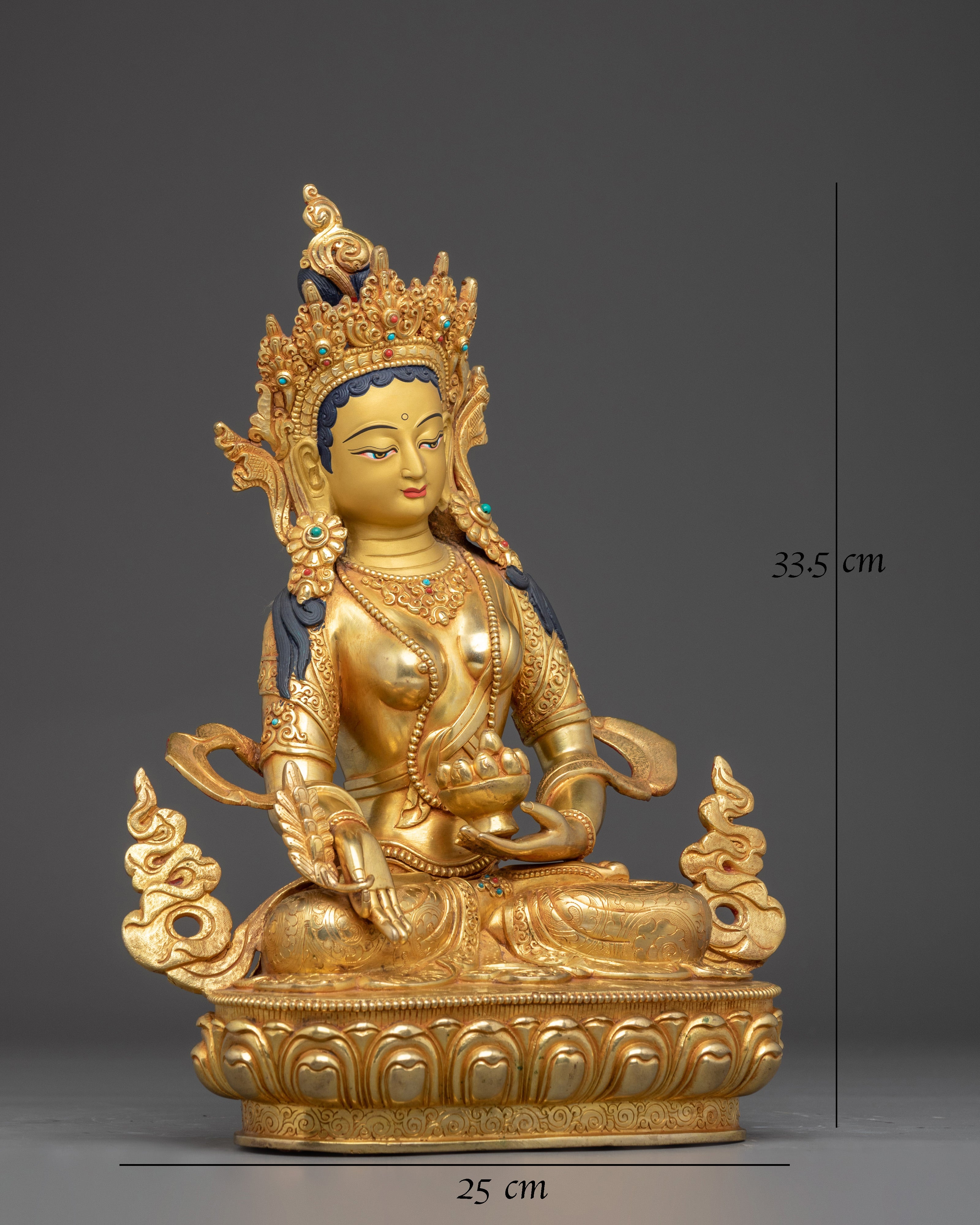 Kshitigarbha Statue: Buddhist Bodhisattva 