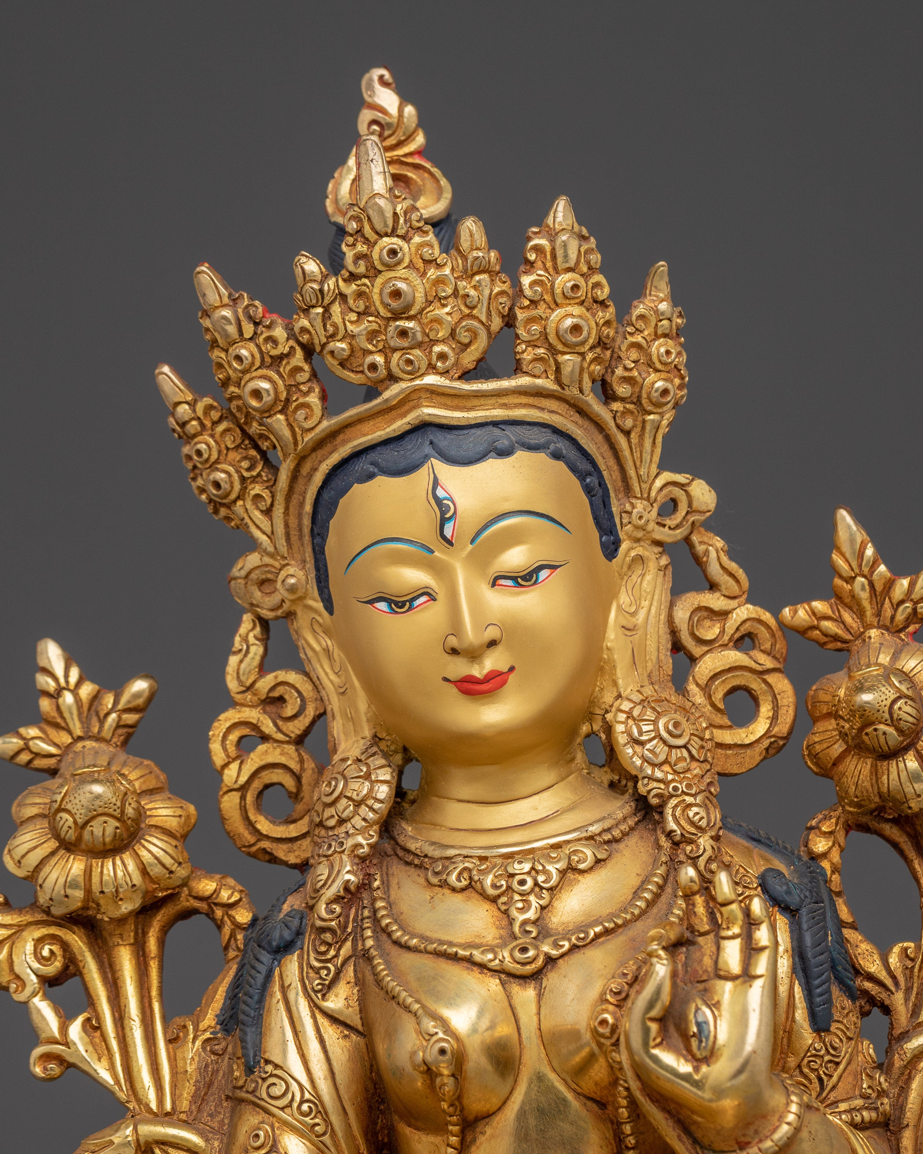 White Tara  Bodhisattva of Compassion and Healing Statue | Ideal for Meditation