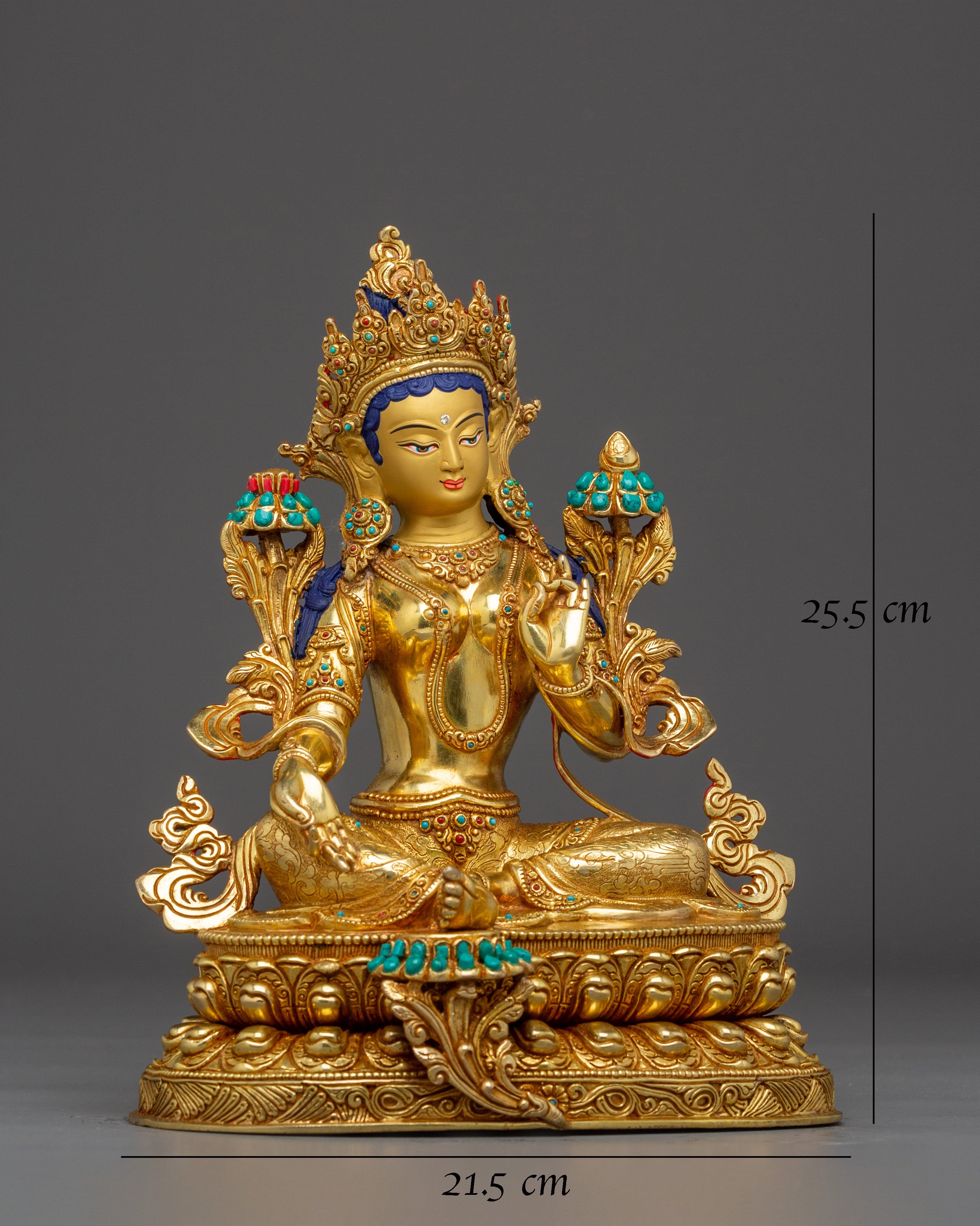 Healing Deity Green Tara Art