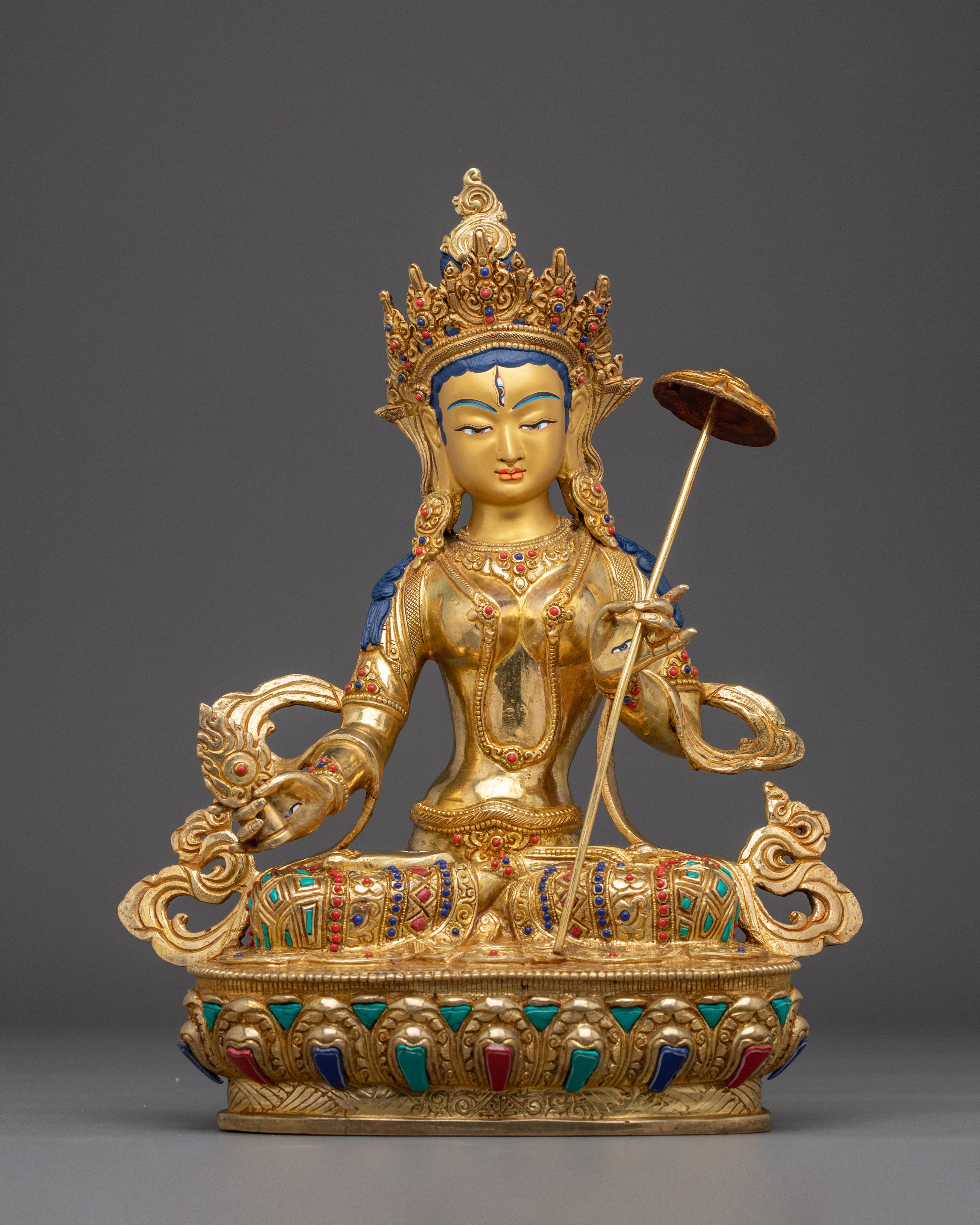 Dukar Statue: The White Parasol Bodhisattva 